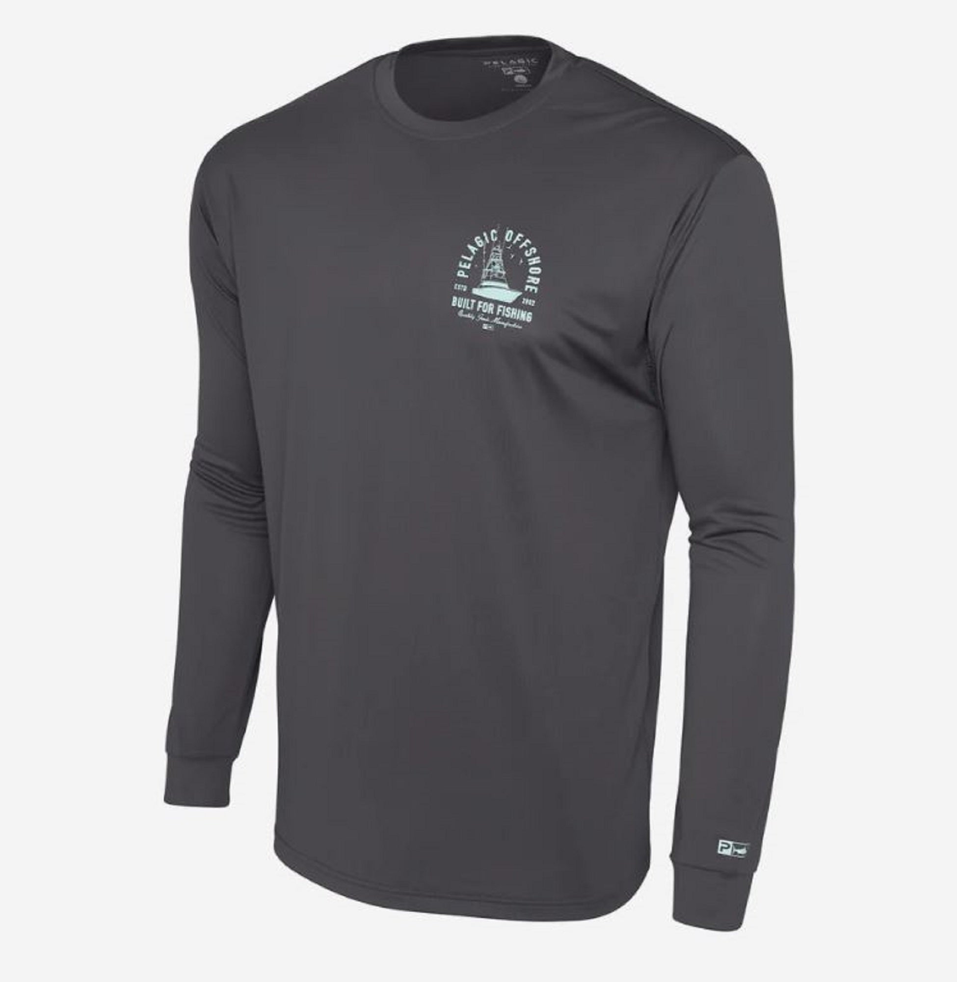 Pelagic 1015 Fishing Shirt AquaTek Sporty GRA Size L (4776)