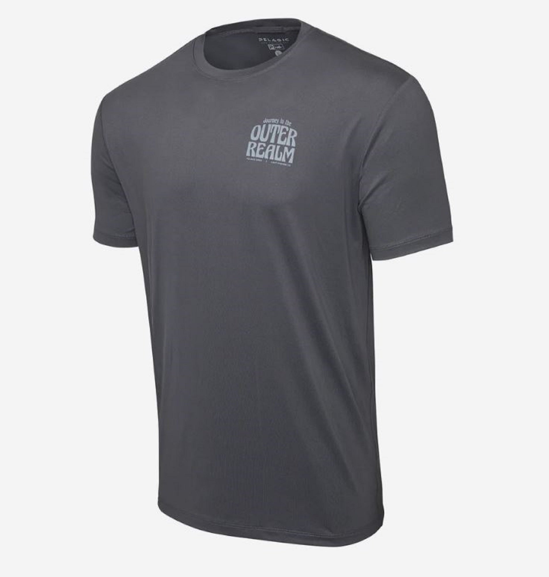 Pelagic 1014 Tee Shirt Stratos SS Outer Realm GRA Size S (5414)