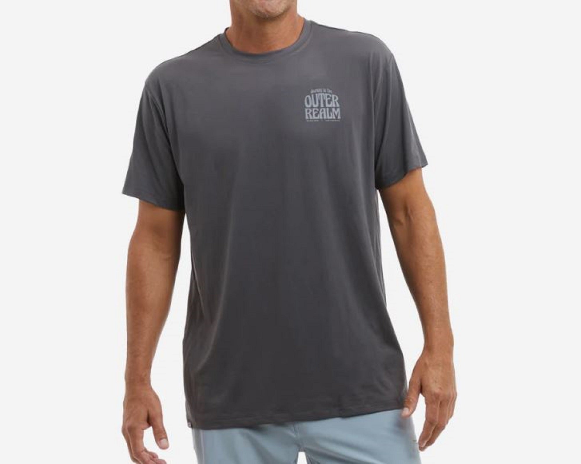 Pelagic 1014 Tee Shirt Stratos SS Outer Realm GRA Size S (5414)