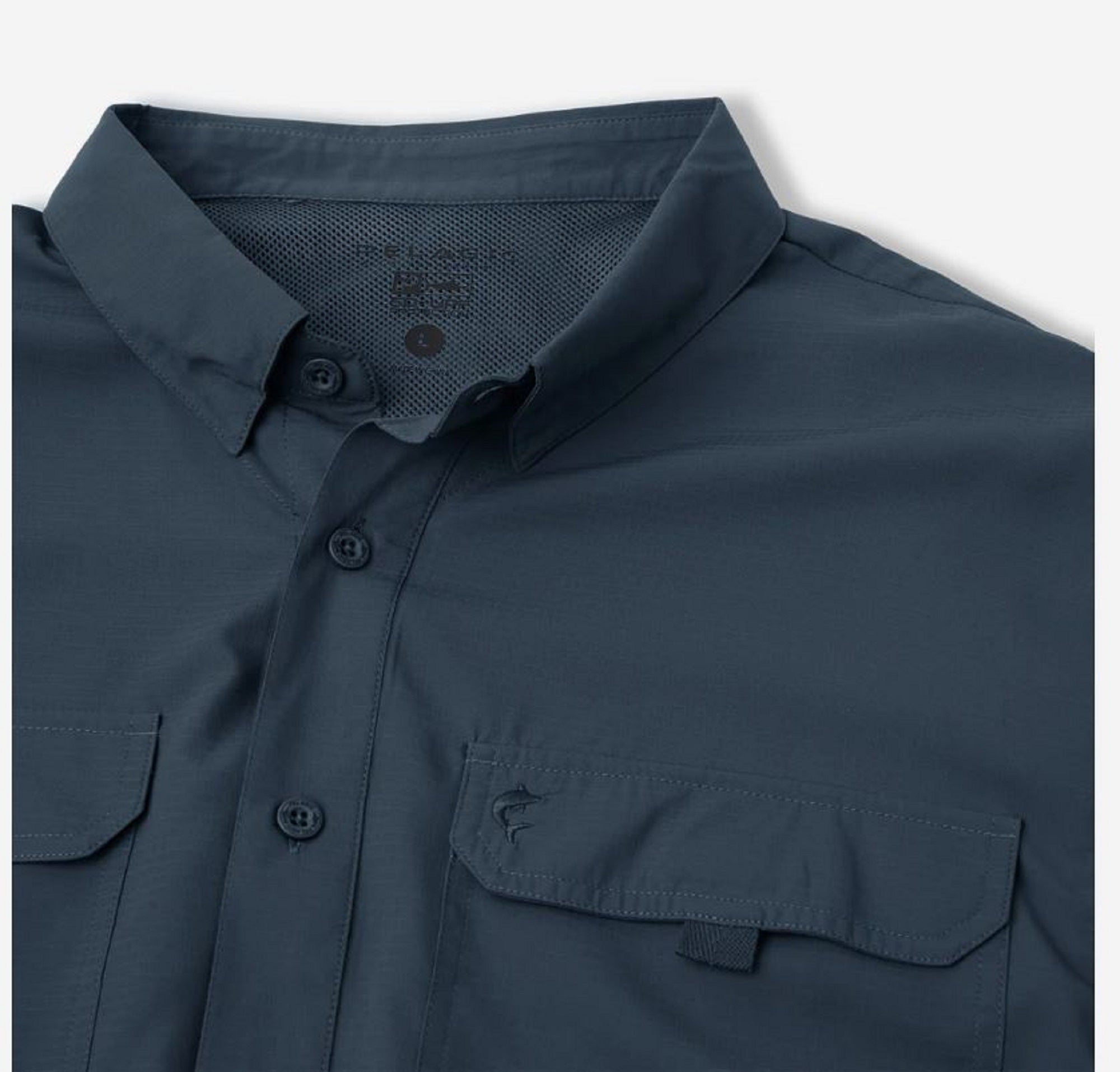 Pelagic 1017 Fishing Shirt Long Sleeve Keys DNY Size S (6947)