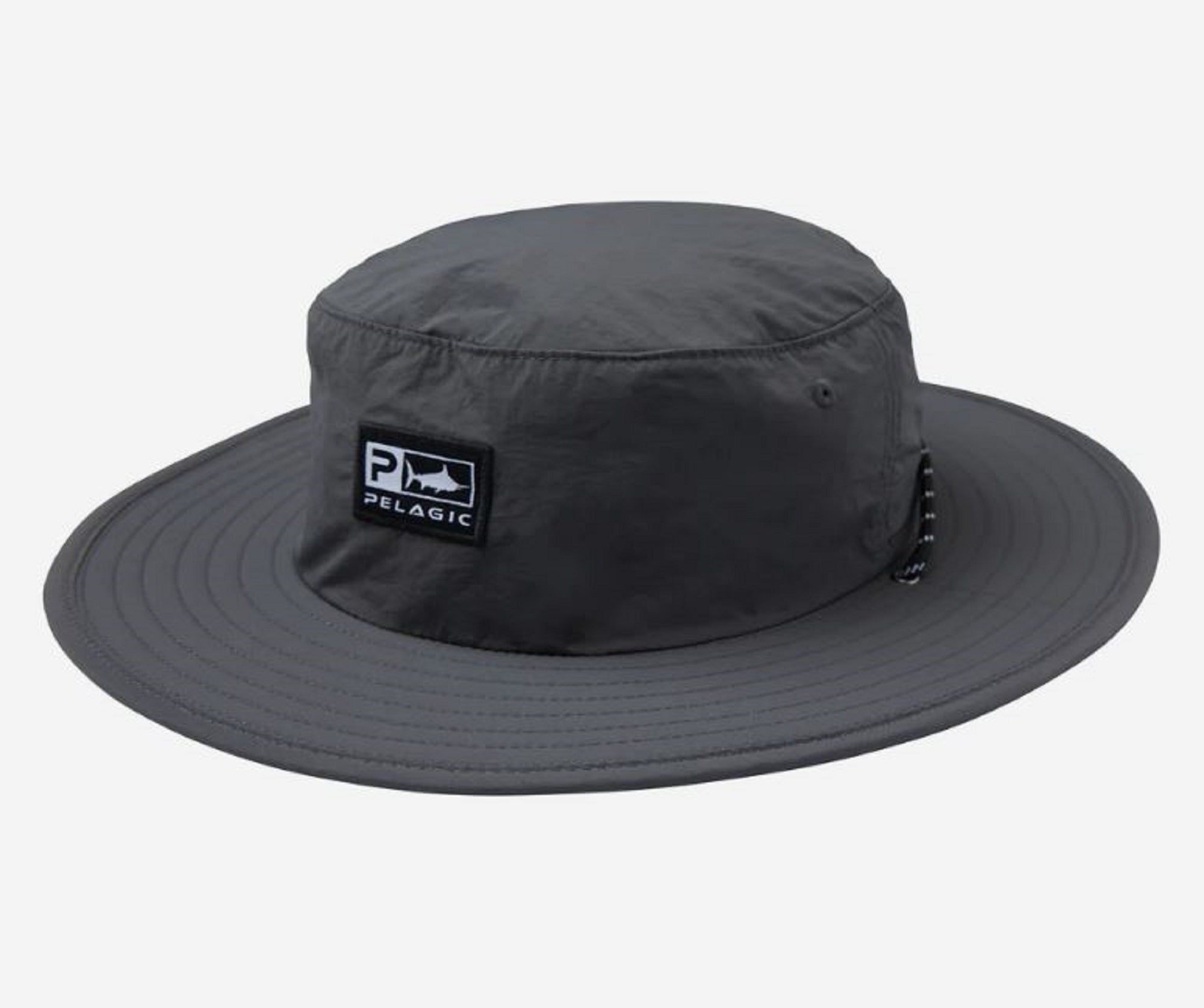 Pelagic 1204 Hat Bucket Sunsetter Prop Wash Graphite GRA Size Free (8439)