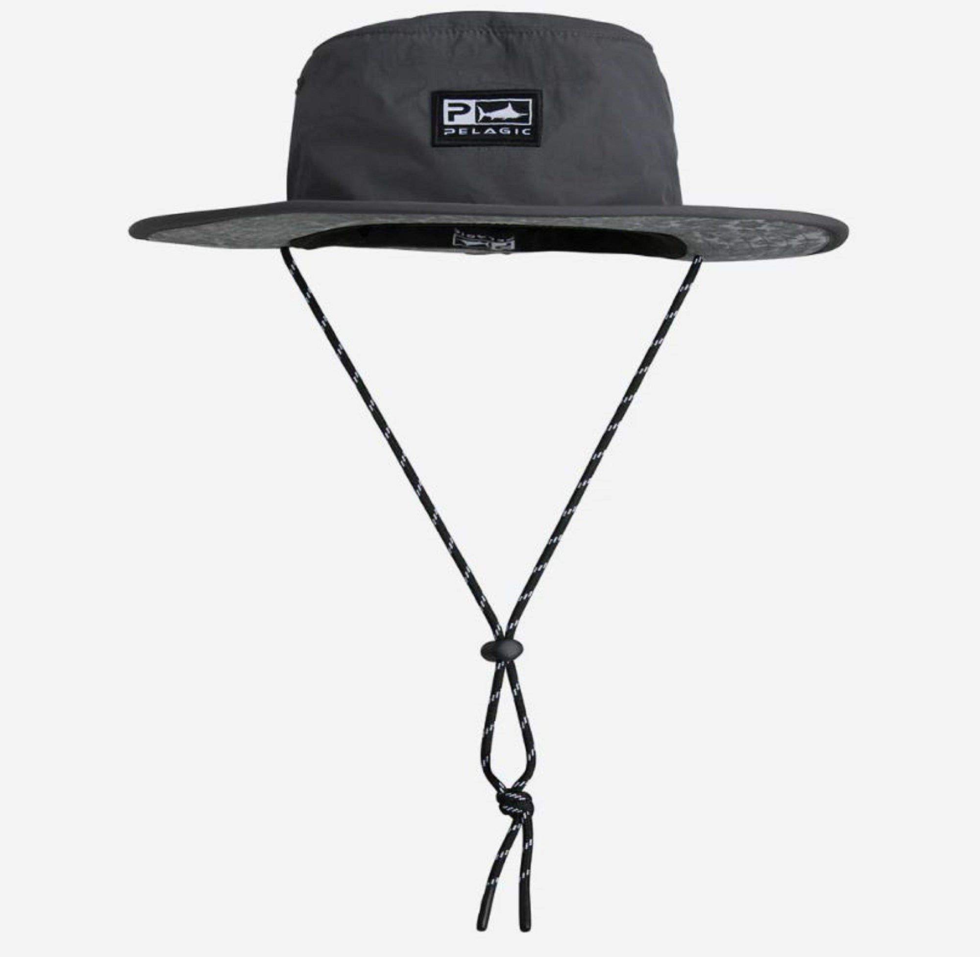 Pelagic 1204 Hat Bucket Sunsetter Prop Wash Graphite GRA Size Free (8439)