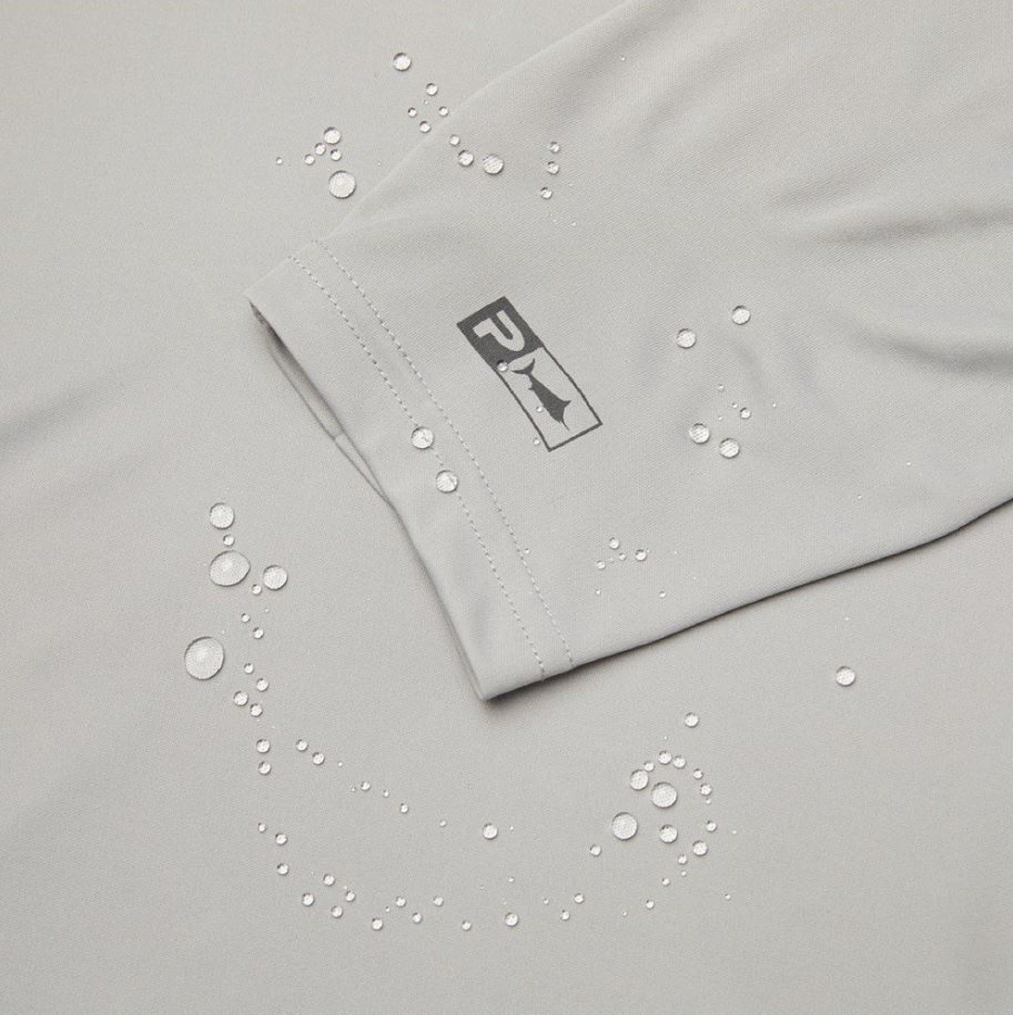 Pelagic 1015 Fishing Shirt Long Sleeve VaporTek Built GRY Size L (8637)