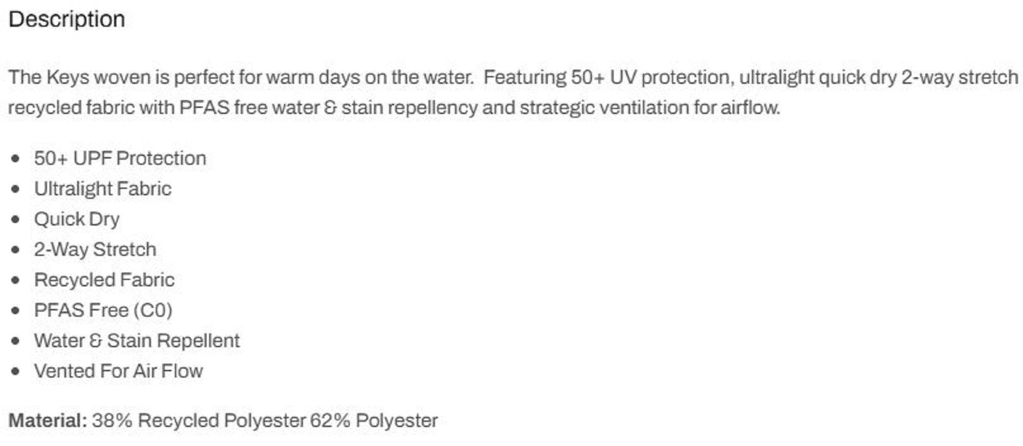 Pelagic 1016 Fishing Shirt Short Sleeve Keys LGY Size M (0845)