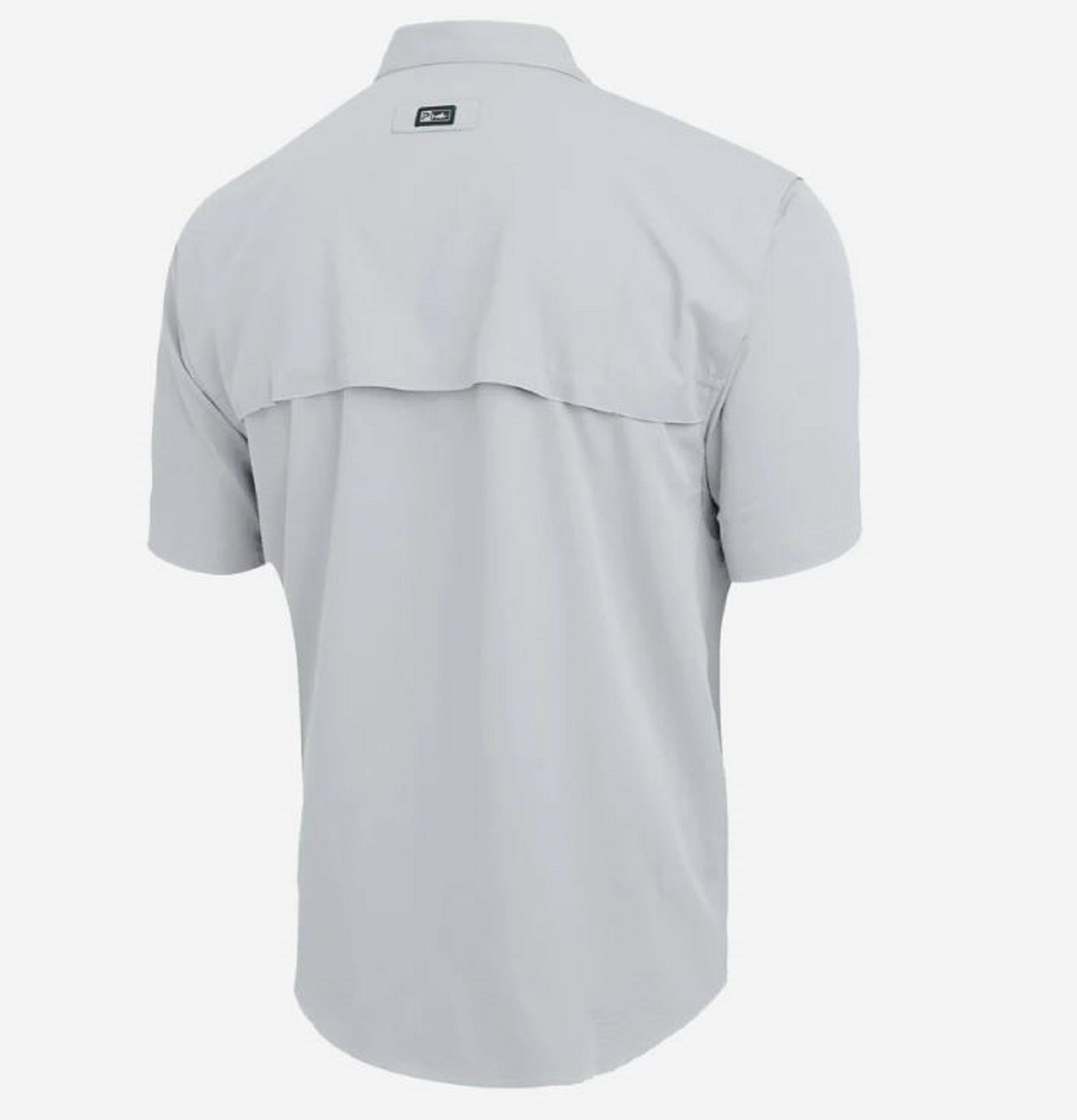 Pelagic 1016 Fishing Shirt Short Sleeve Keys LGY Size L (0852)