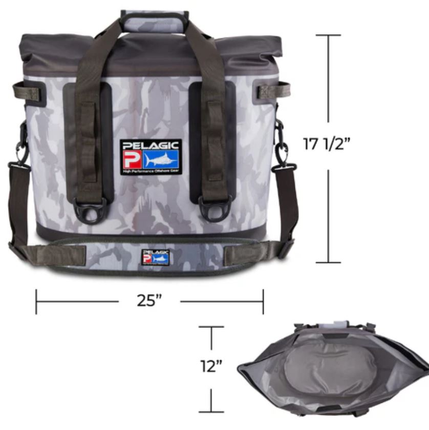 Pelagic 1278 Bag Chill Cooler Bag Brush Camo GRA (1033)