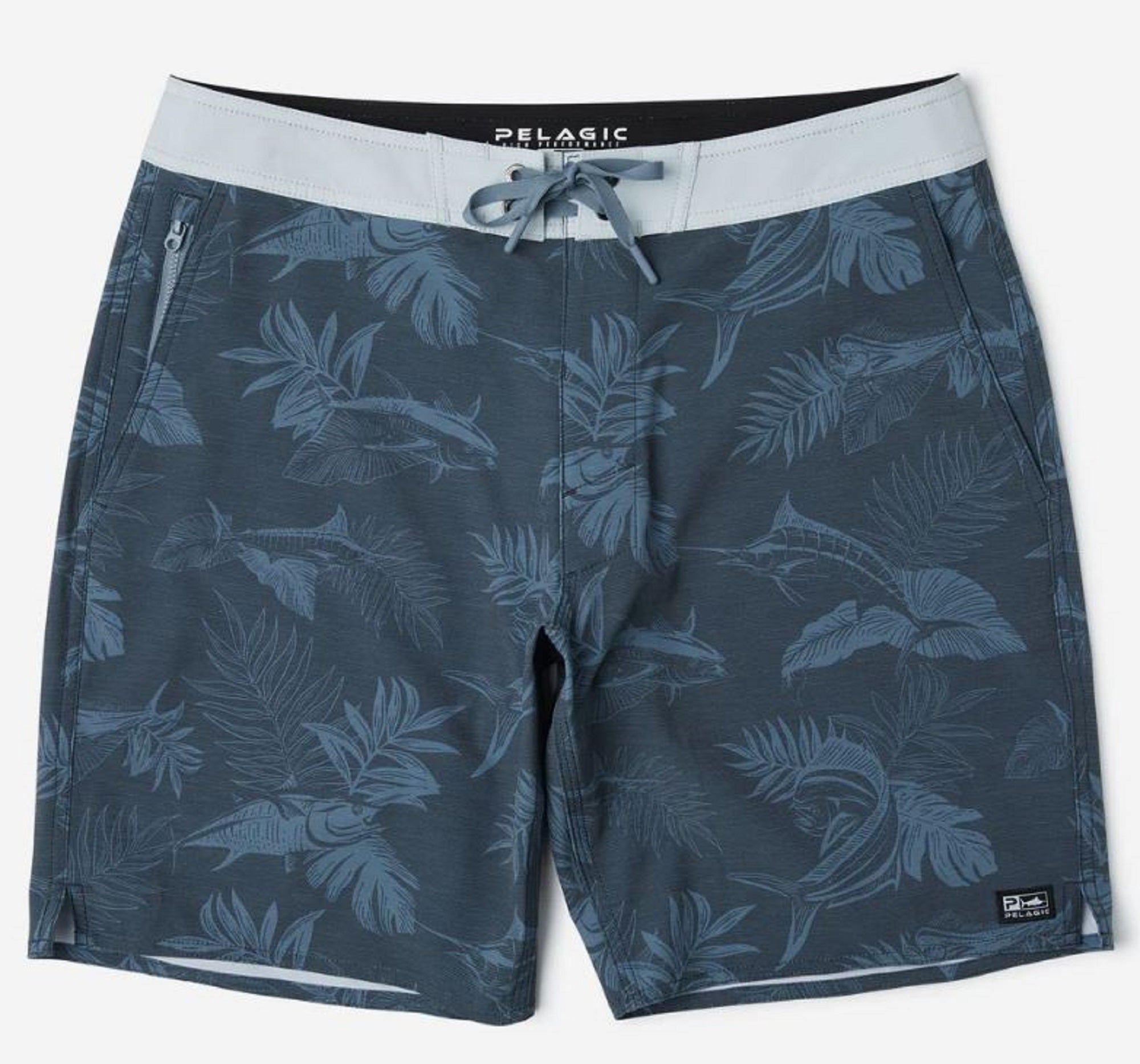Pelagic 1001 Shorts Board Shorts 18 Inch Tropic Slam DNY Size 34 (1330)