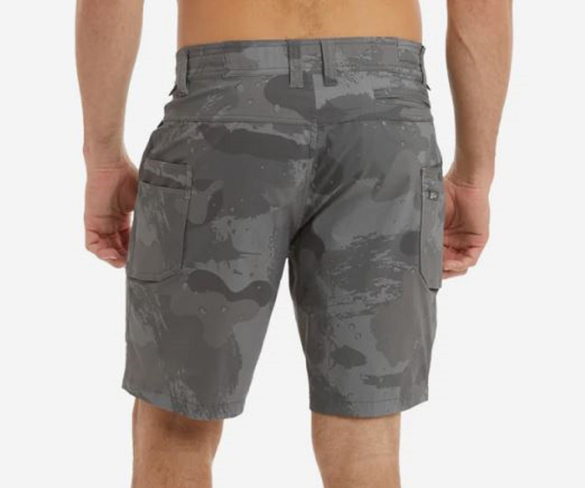 Pelagic 1002 Shorts Hybrid 19 Inch Flyline Brush Camo GRA Size 34 (1613)