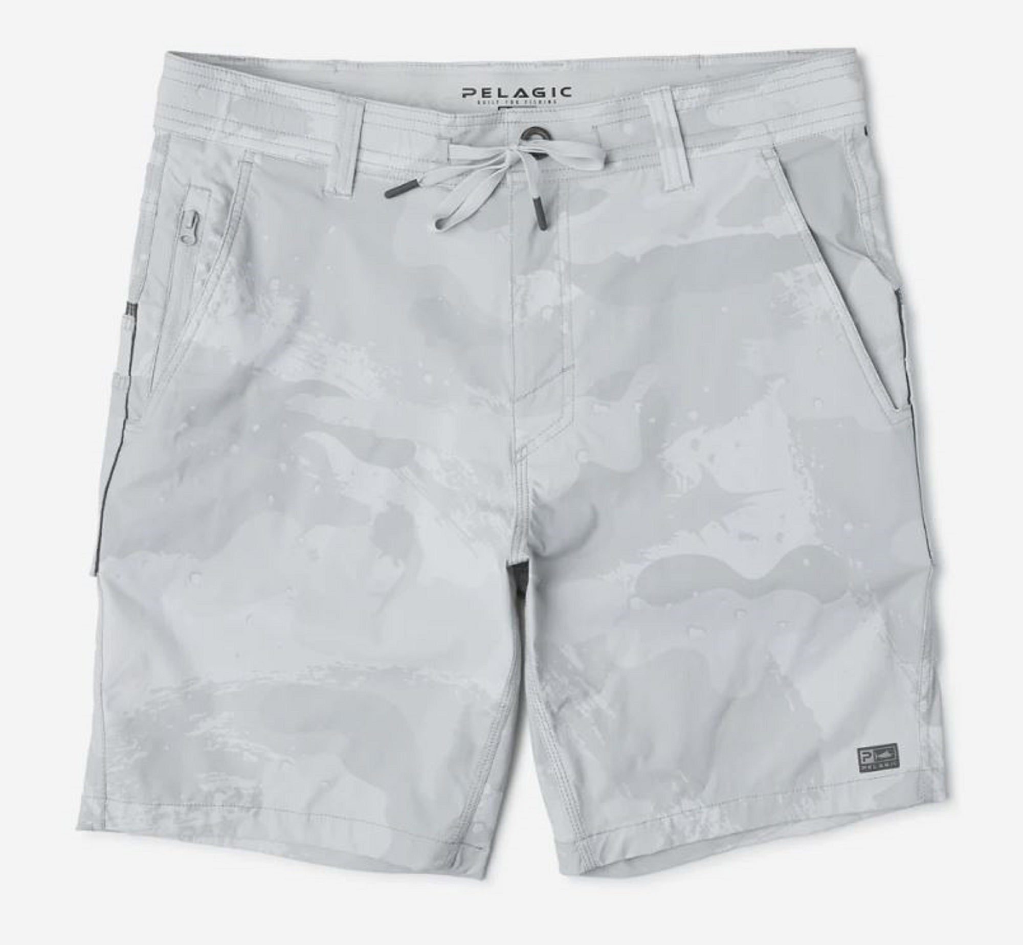 Pelagic 1002 Shorts Hybrid 19 Inch Flyline Brush Camo LGY Size 32 (1682)