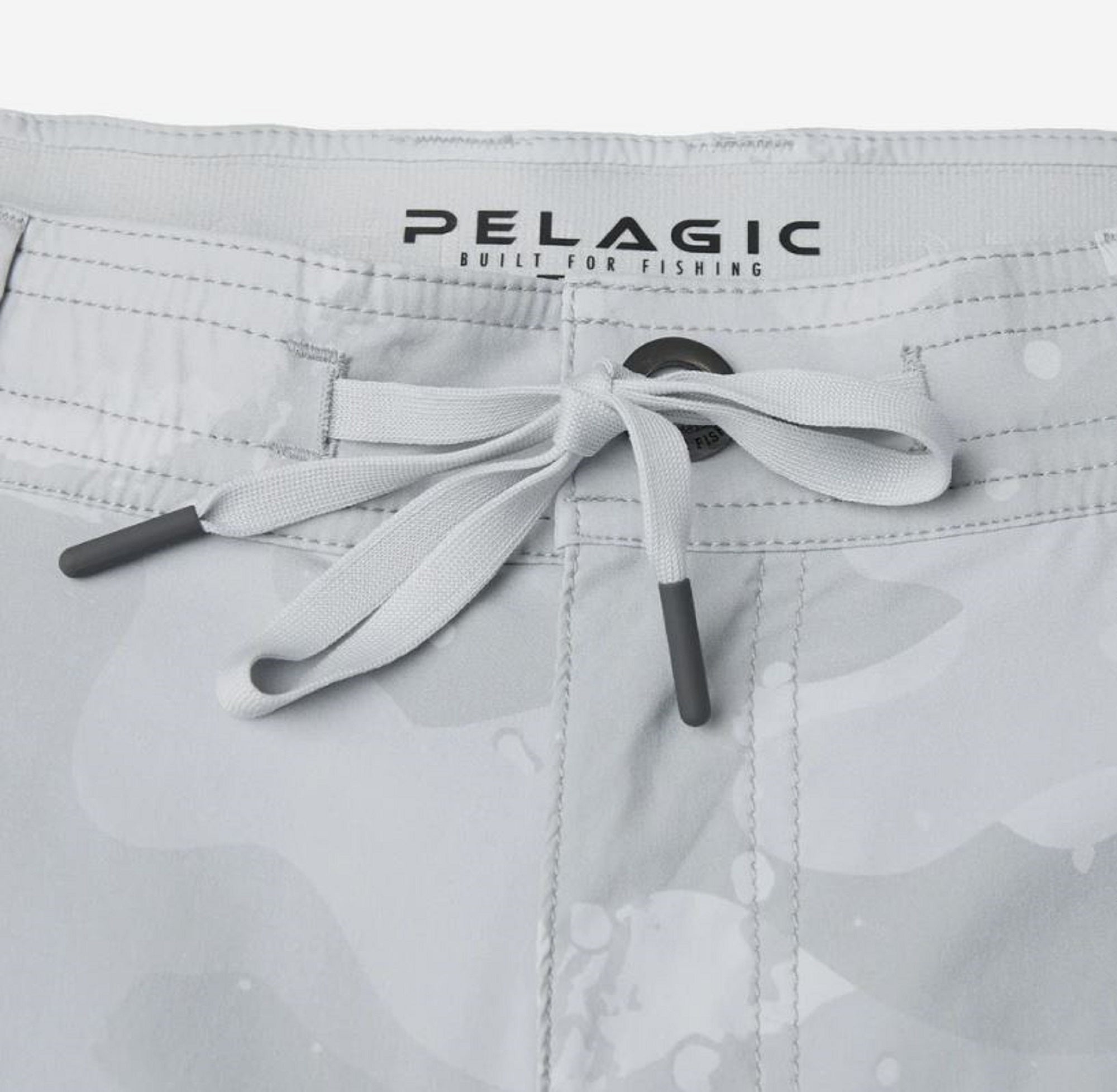 Pelagic 1002 Shorts Hybrid 19 Inch Flyline Brush Camo LGY Size 38 (1729)