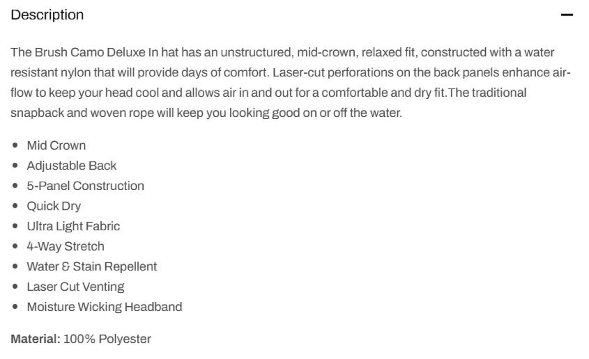 Pelagic 1202 Cap Trucker Brushed Camo Deluxe GRA Size Free (1903)