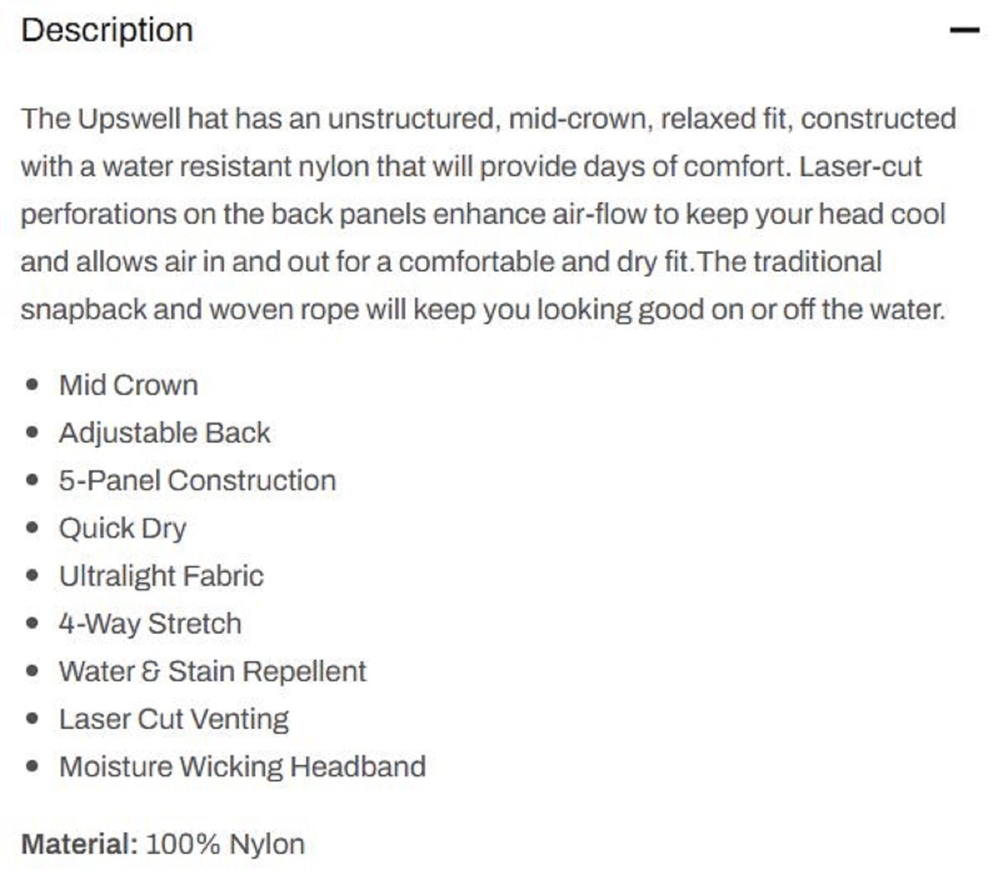 Pelagic 1202 Cap Trucker Upswell Bluefin DNY Size Free (1934)