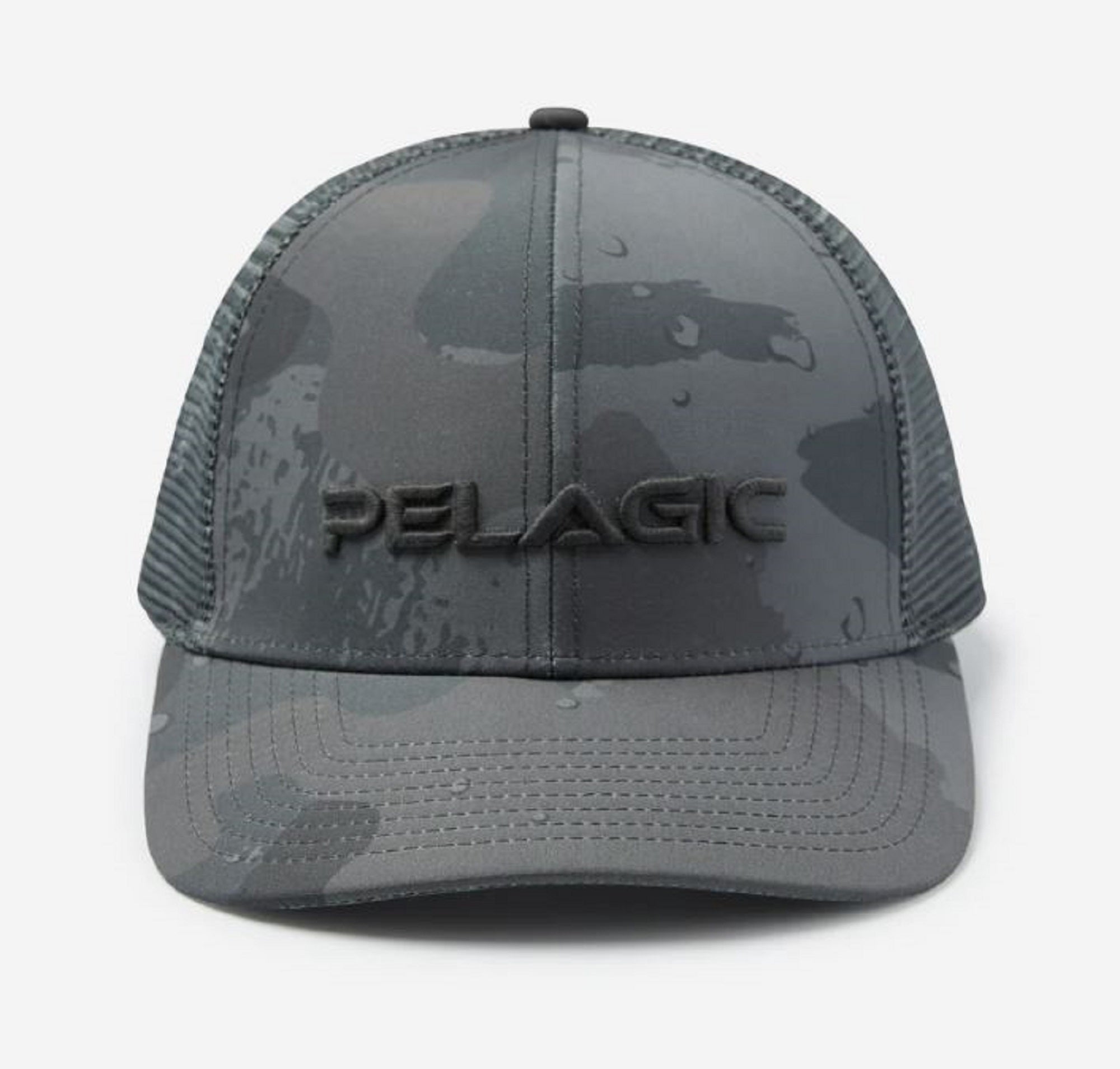 Pelagic 1202 Cap Trucker Flybridge Brushed Camo GRA Size Free (1941)