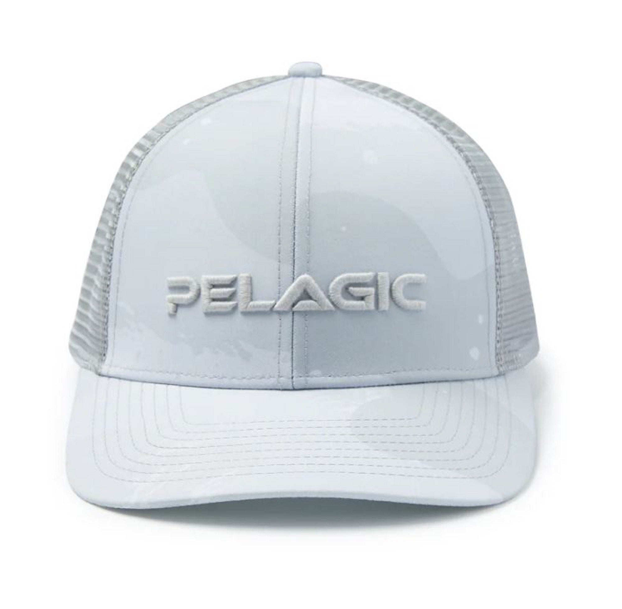 Pelagic 1202 Cap Trucker Flybridge Brushed Camo LGY Size Free (1958)