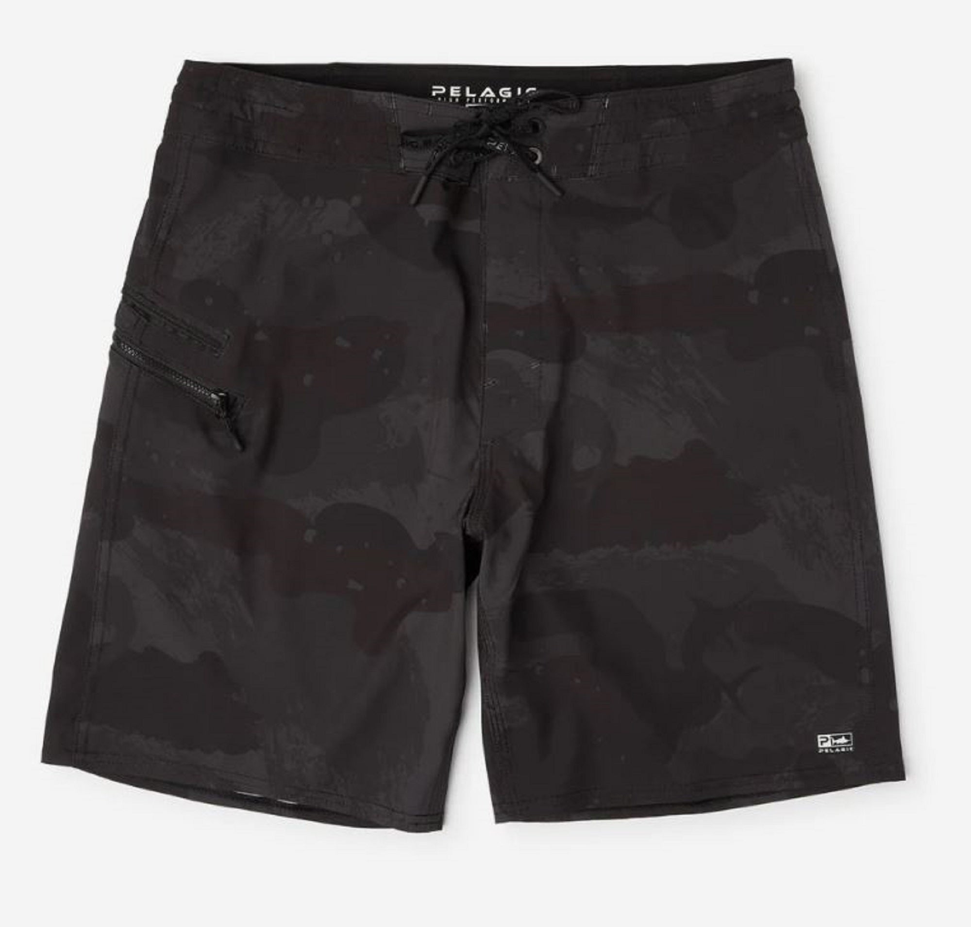 Pelagic 1001 Shorts Board Shorts 19 Inch Strike BLK Size 32 (9169)