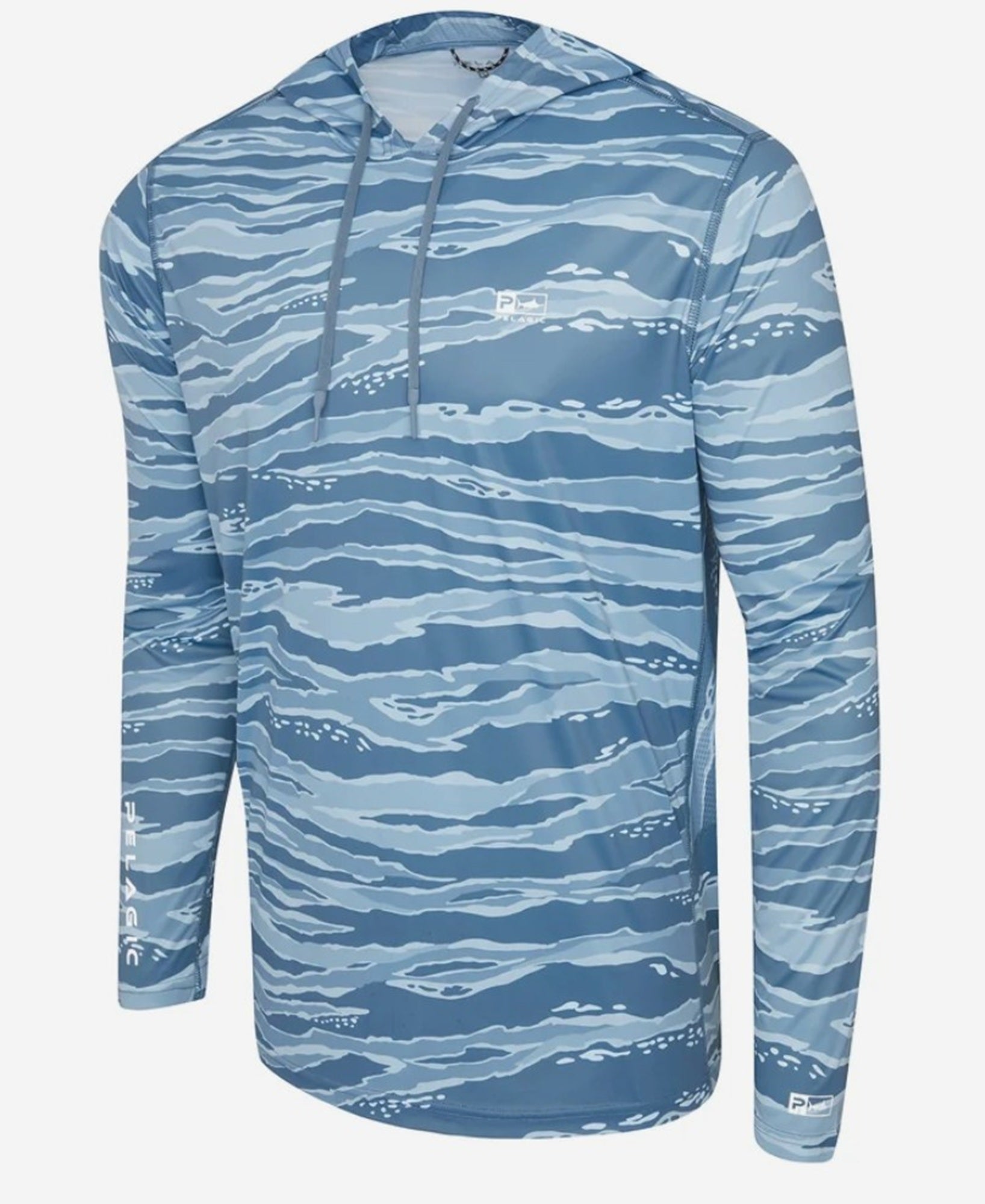 Pelagic 1015261000 Fishing Shirt Vaportek Hooded Wahoo PET Size M (2784)
