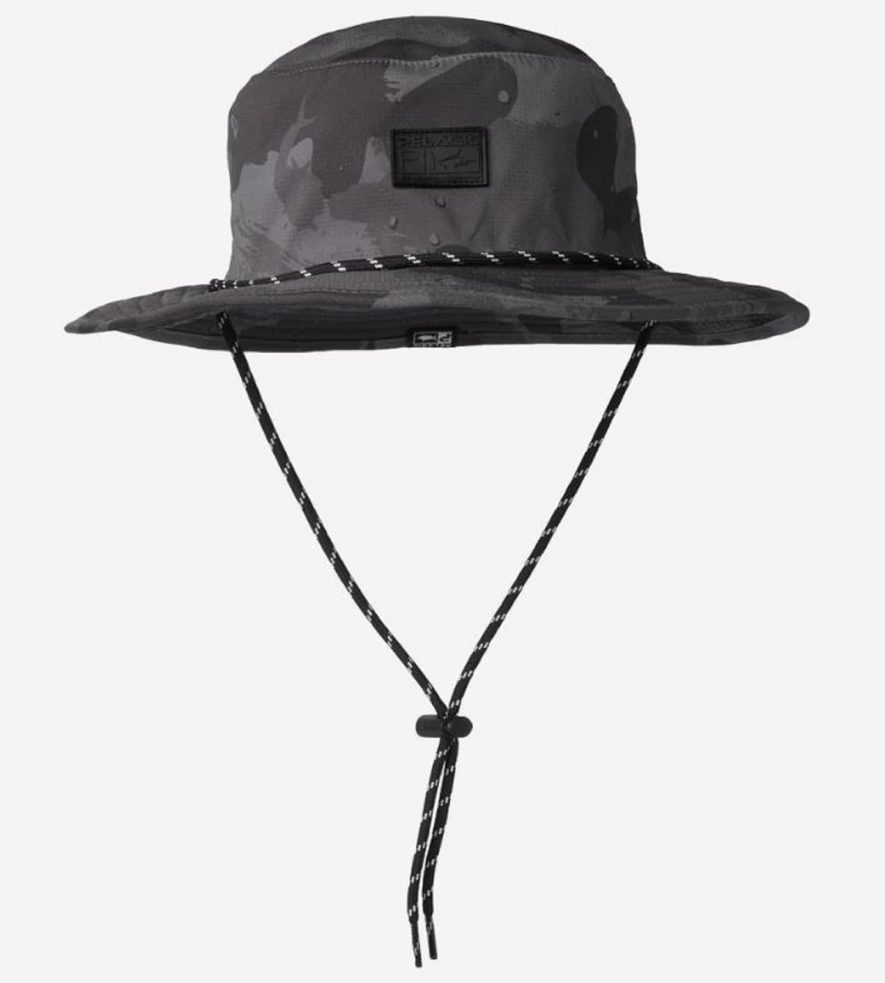 Pelagic 1204 Hat Bucket Sunsetter Brush Camo BLK Size Free (3477)