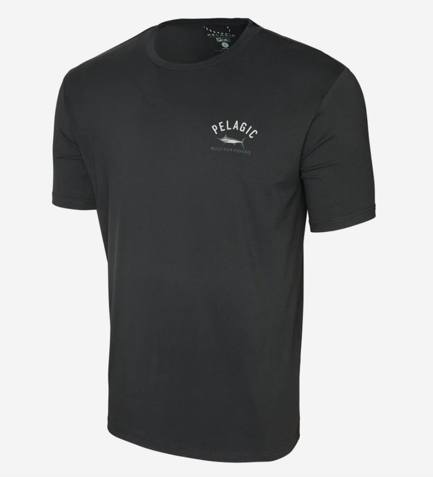 Pelagic 1014253000 Tee Shirt Freespool Gear Up BLK Size S (3675)