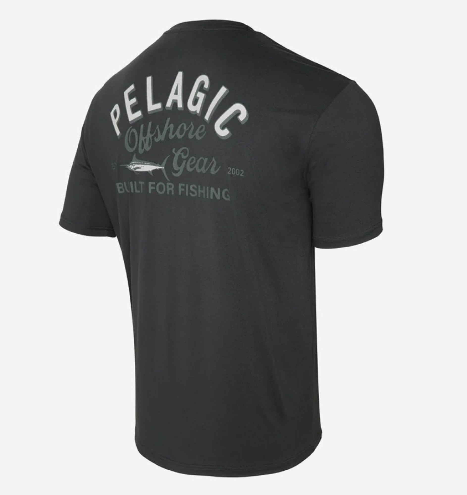 Pelagic 1014253000 Tee Shirt Freespool Gear Up BLK Size 3XL (3729)