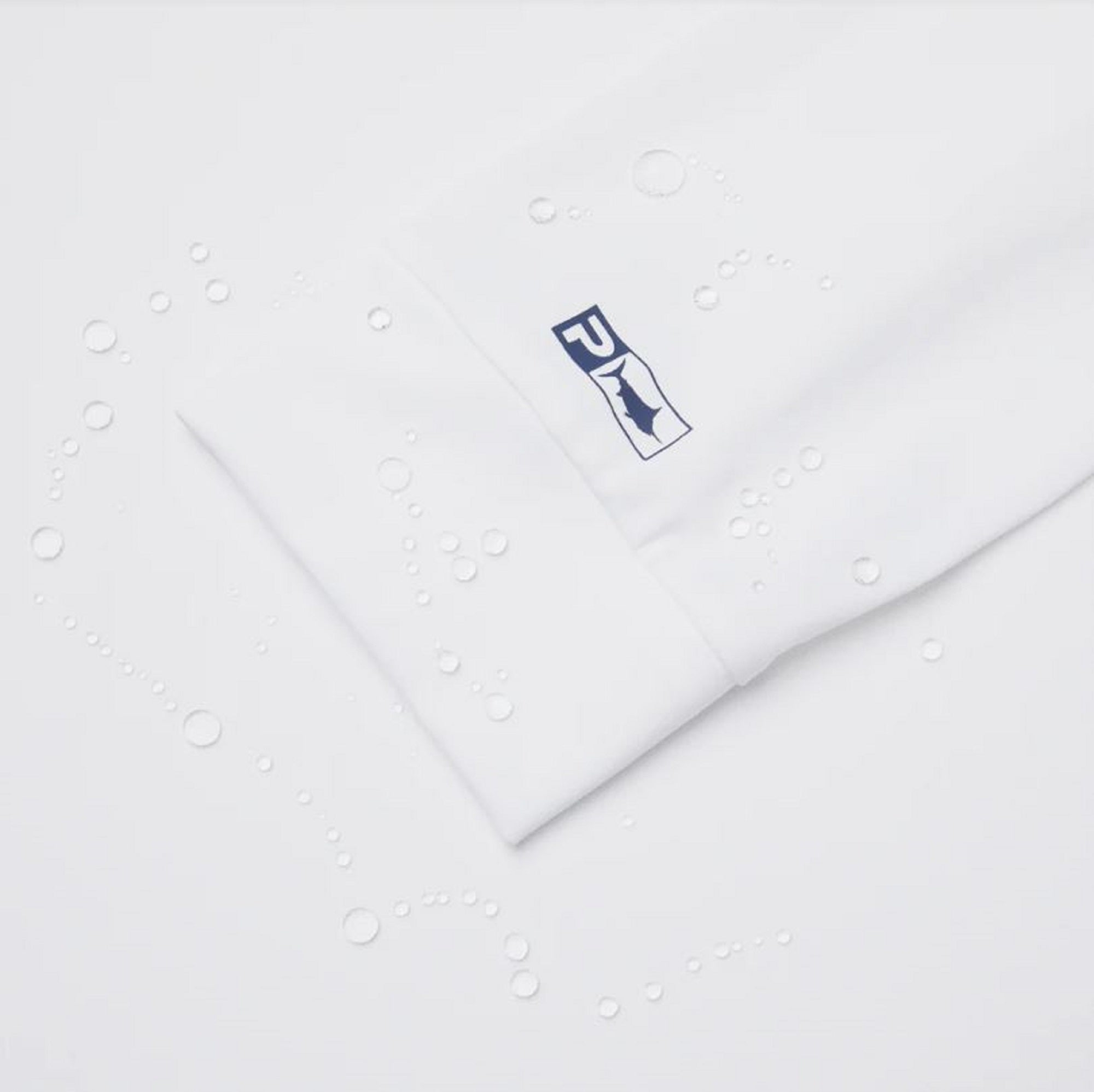 Pelagic 1015 Fishing Shirt Hooded AquaTek Icon Camo WHT Size S (4030)