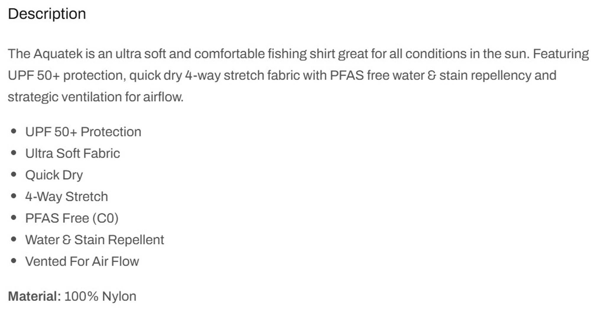 Pelagic 1015 Fishing Shirt Aquatek Circled DNY Size XXL (4191)