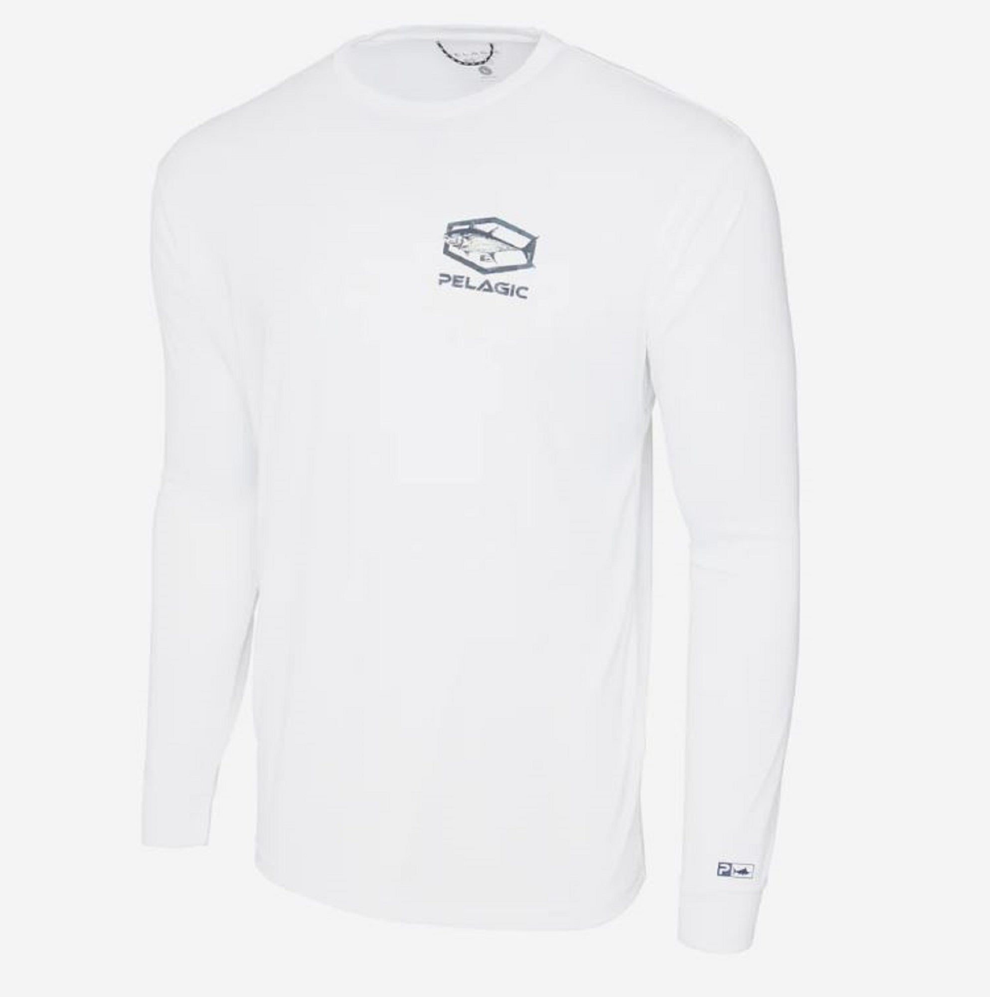 Pelagic 1015 Fishing Shirt Aquatek Target BFT WHT Size M (4283)