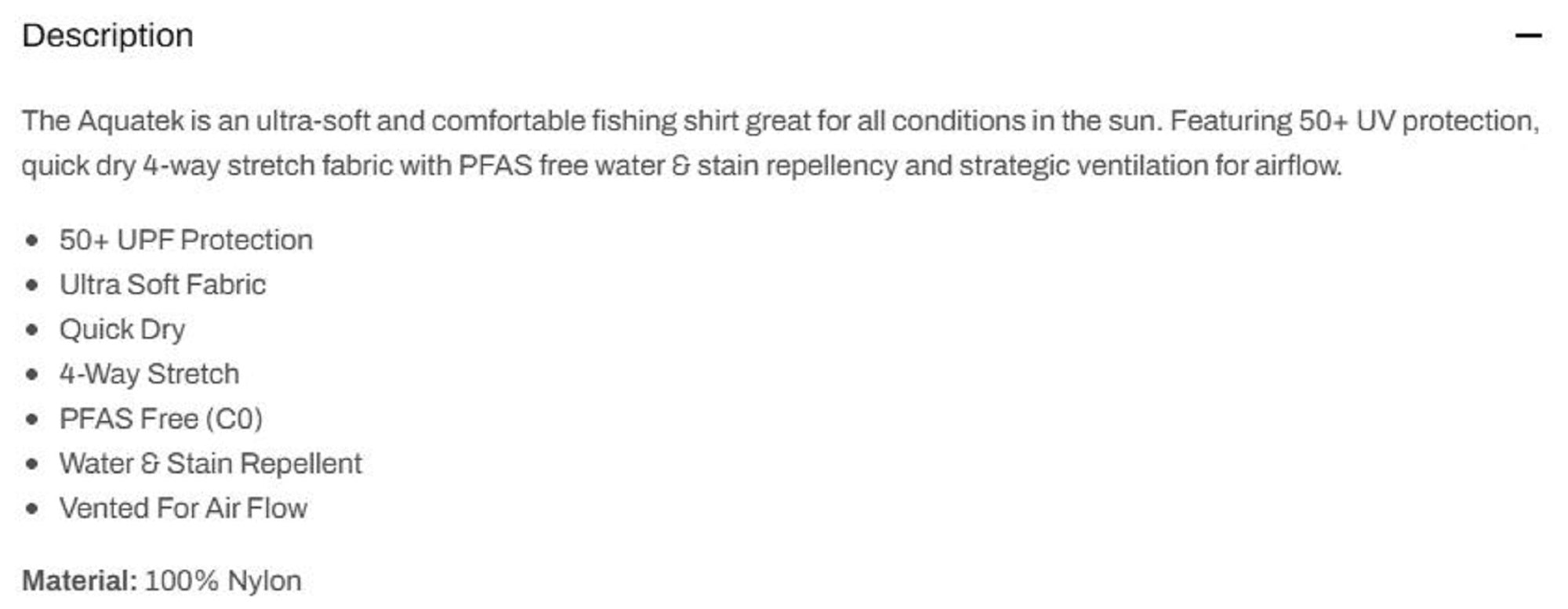Pelagic 1015 Fishing Shirt Aquatek Target BFT WHT Size L (4290)