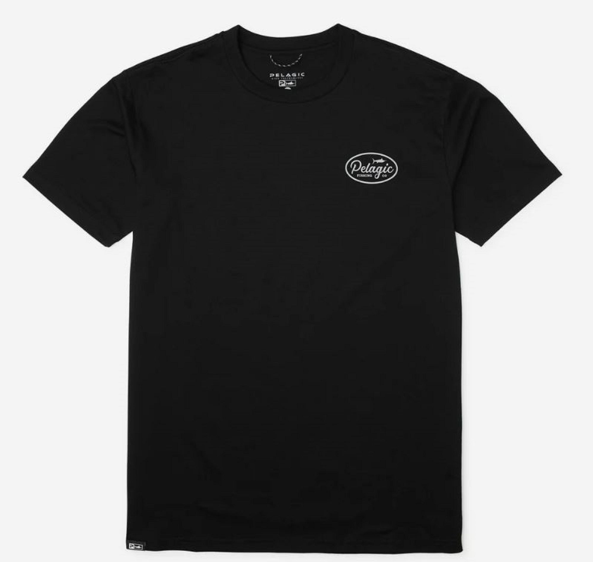 Pelagic 1171 Tee Shirt Prem Circled BLK Size S (4450)