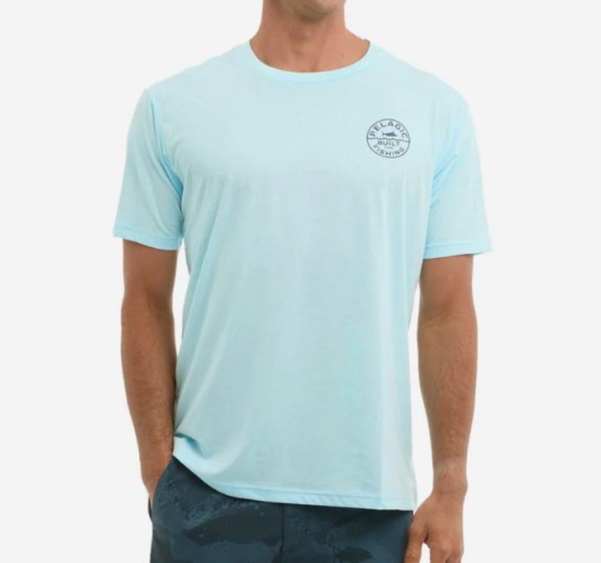 Pelagic 1172 Tee Shirt Prem Built Triblend LBL Size L (4658)