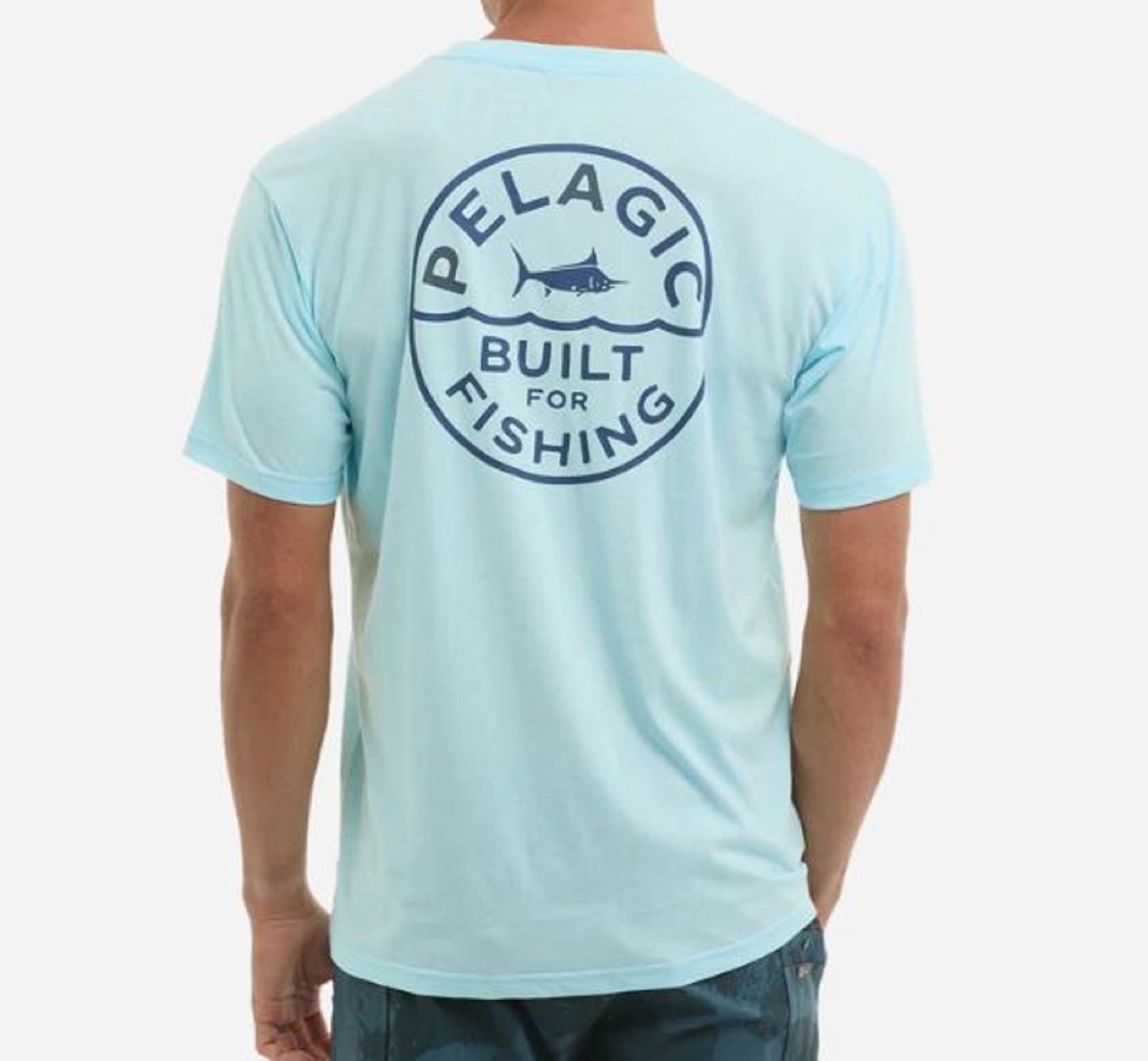 Pelagic 1172 Tee Shirt Prem Built Triblend LBL Size L (4658)