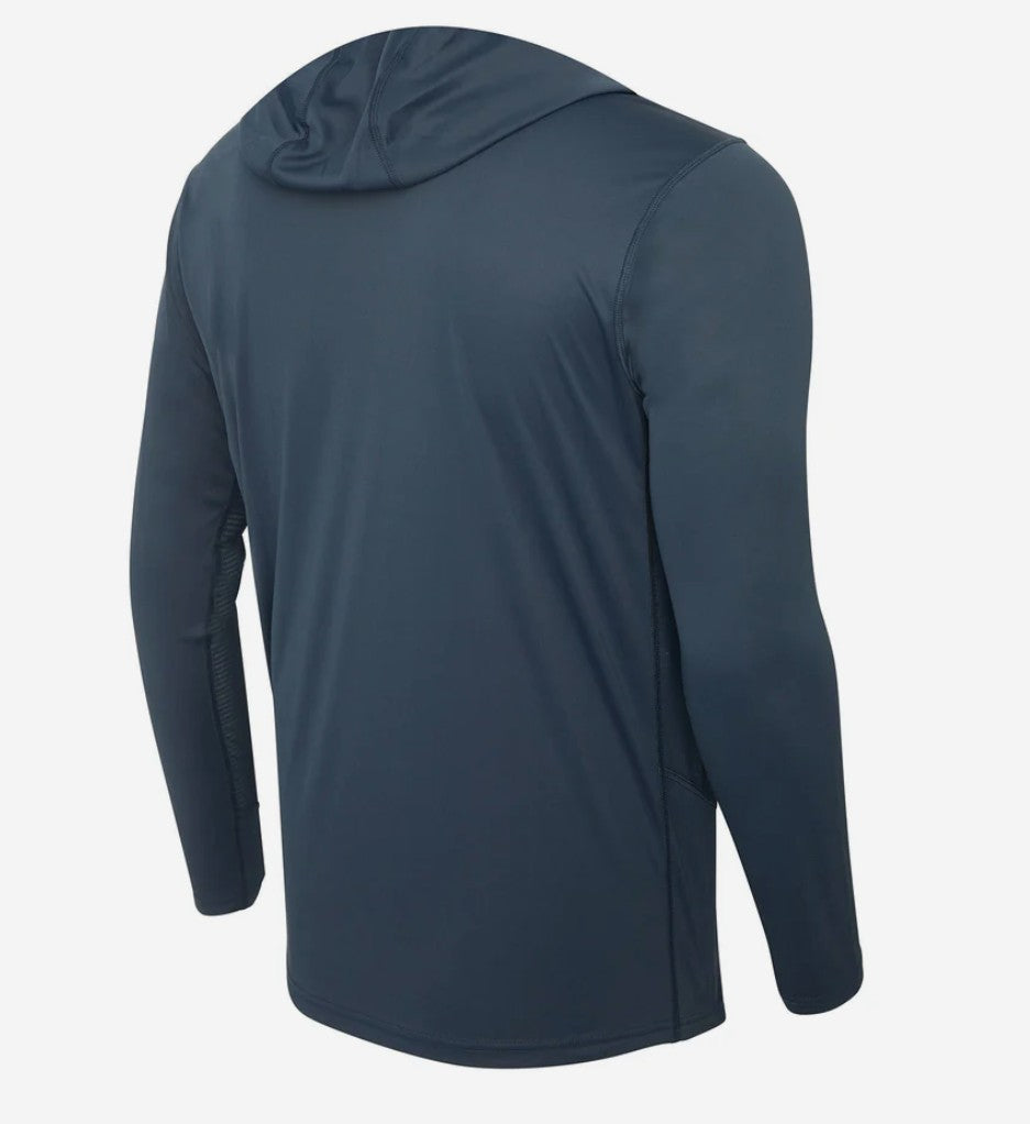 Pelagic 1015233000 Fishing Shirt Hooded Vaportek Solid DNY Size S (5853)