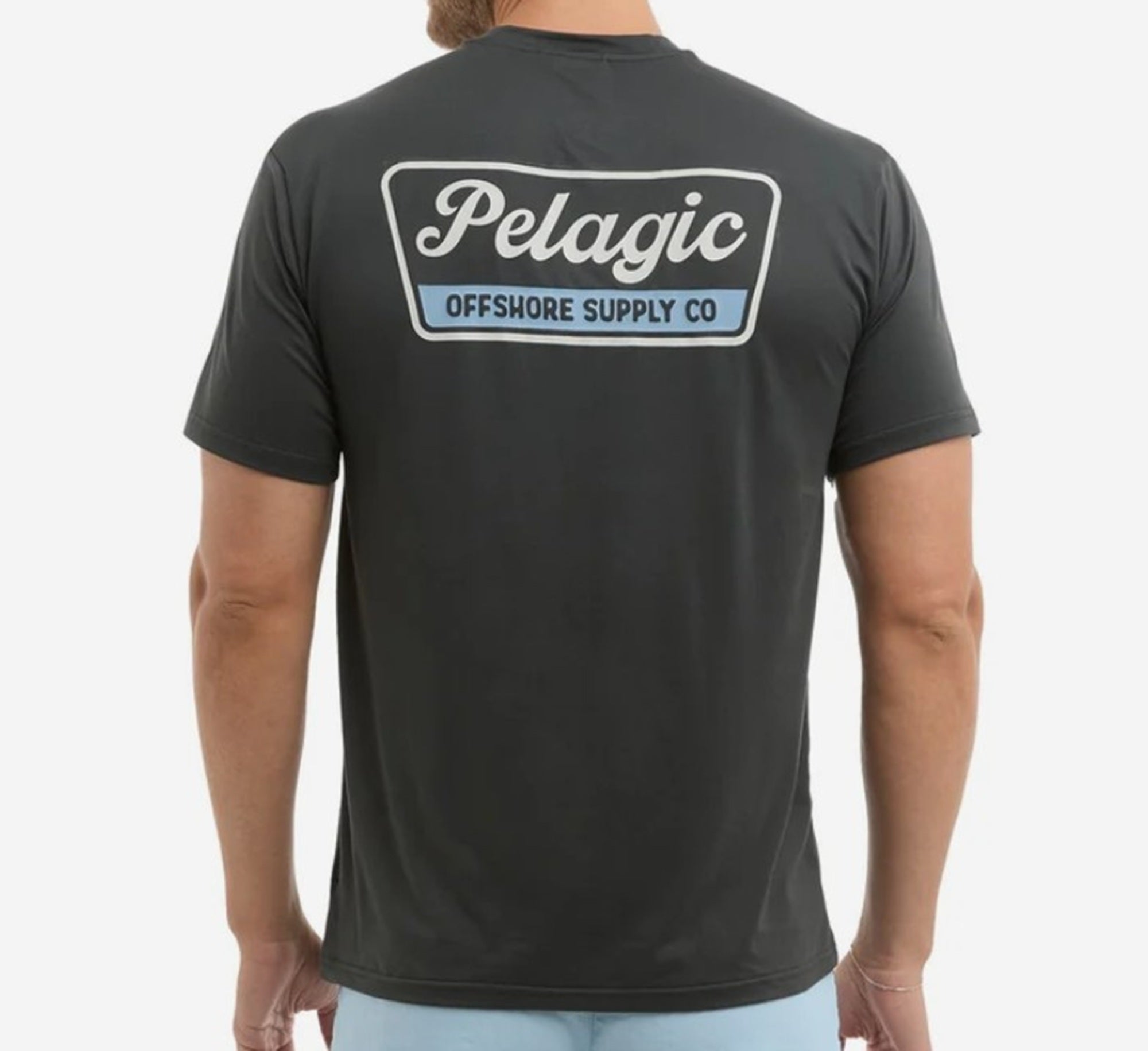 Pelagic 1014261003 Tee Shirt Freespool SS Dockline BLK Size XXL (6737)