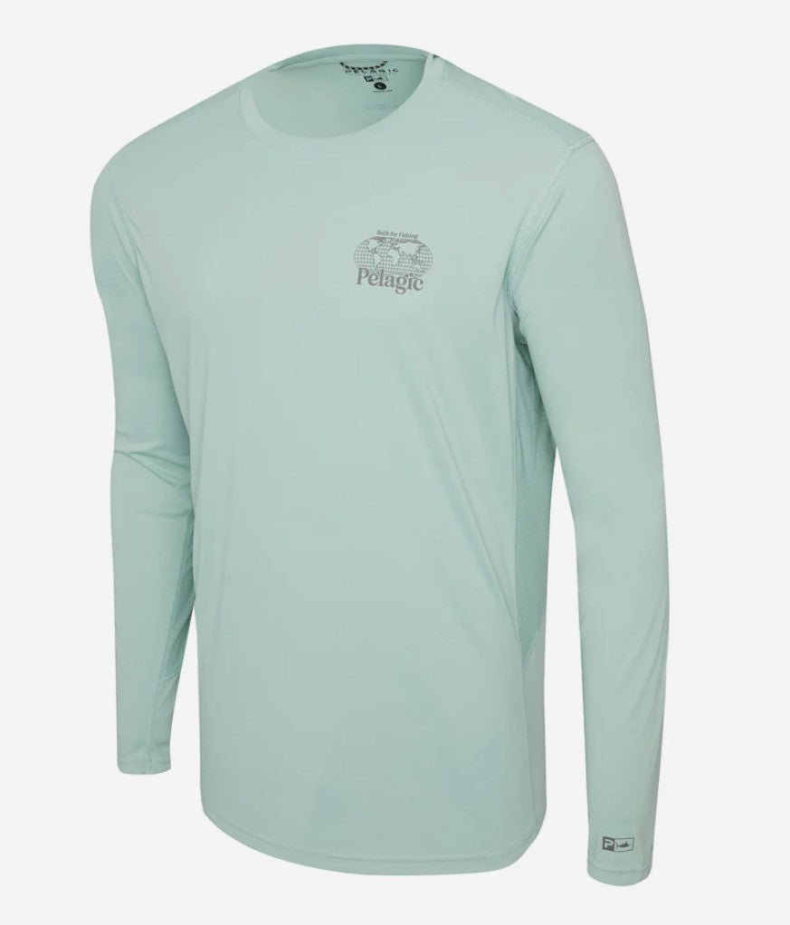 Pelagic 1015261006 Fishing Shirt Vaportek Worldwide YFT SAG Size XXL (7338)