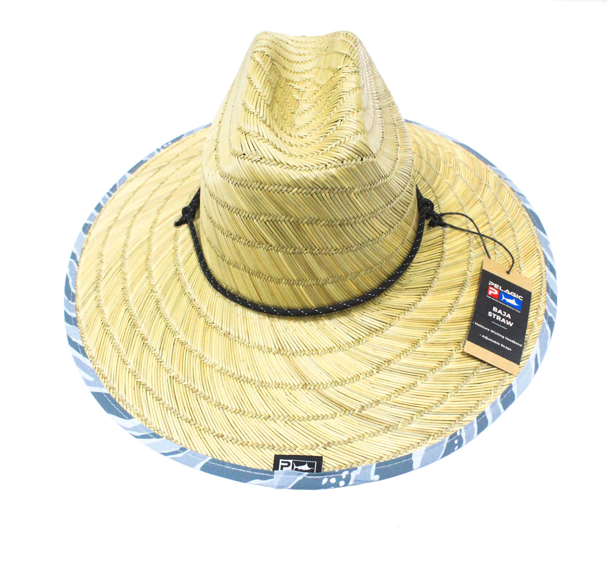 Pelagic 1205261001 Hat Straw Wahoo Camo PET (8205)