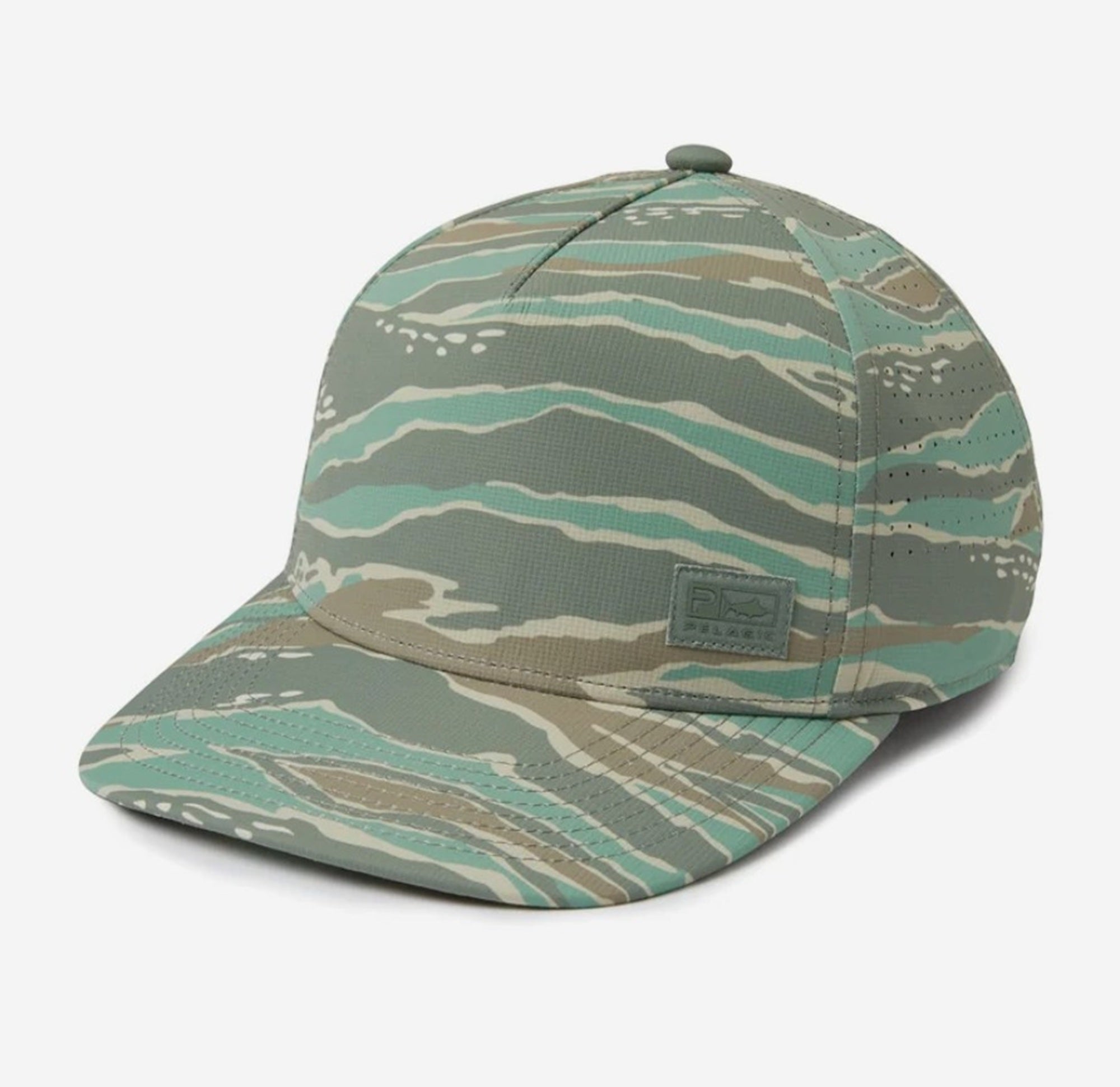Pelagic 1202262000 Cap Trucker Terminal Wahoo Camo MAN Size Free (0178)