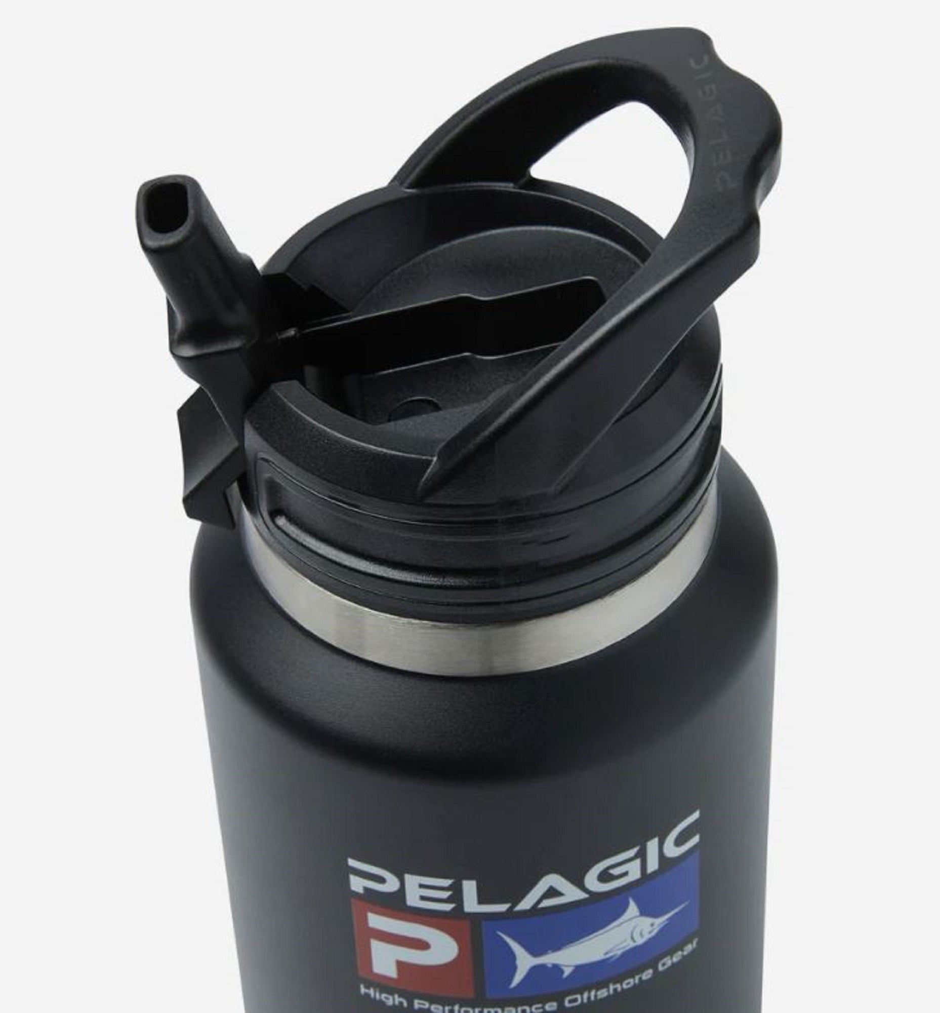 Pelagic 1264 Tumbler 36oz Water Bottle Deluxe BLK (0925)