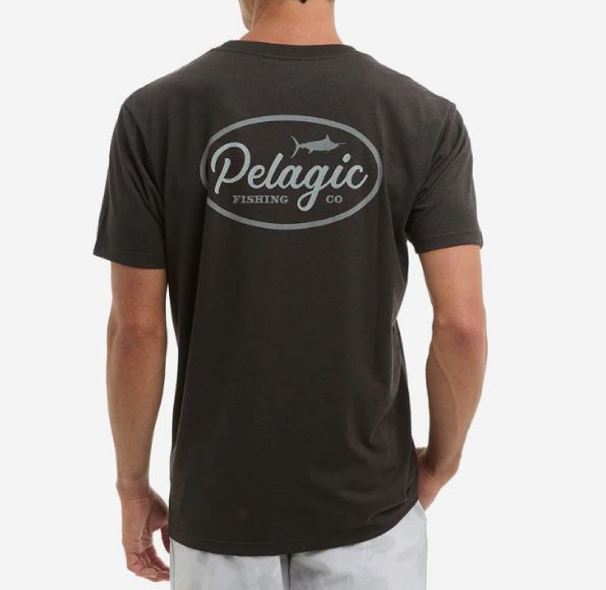 Pelagic 1171 Tee Shirt Prem Circled Triblend HBK Size S (0054)