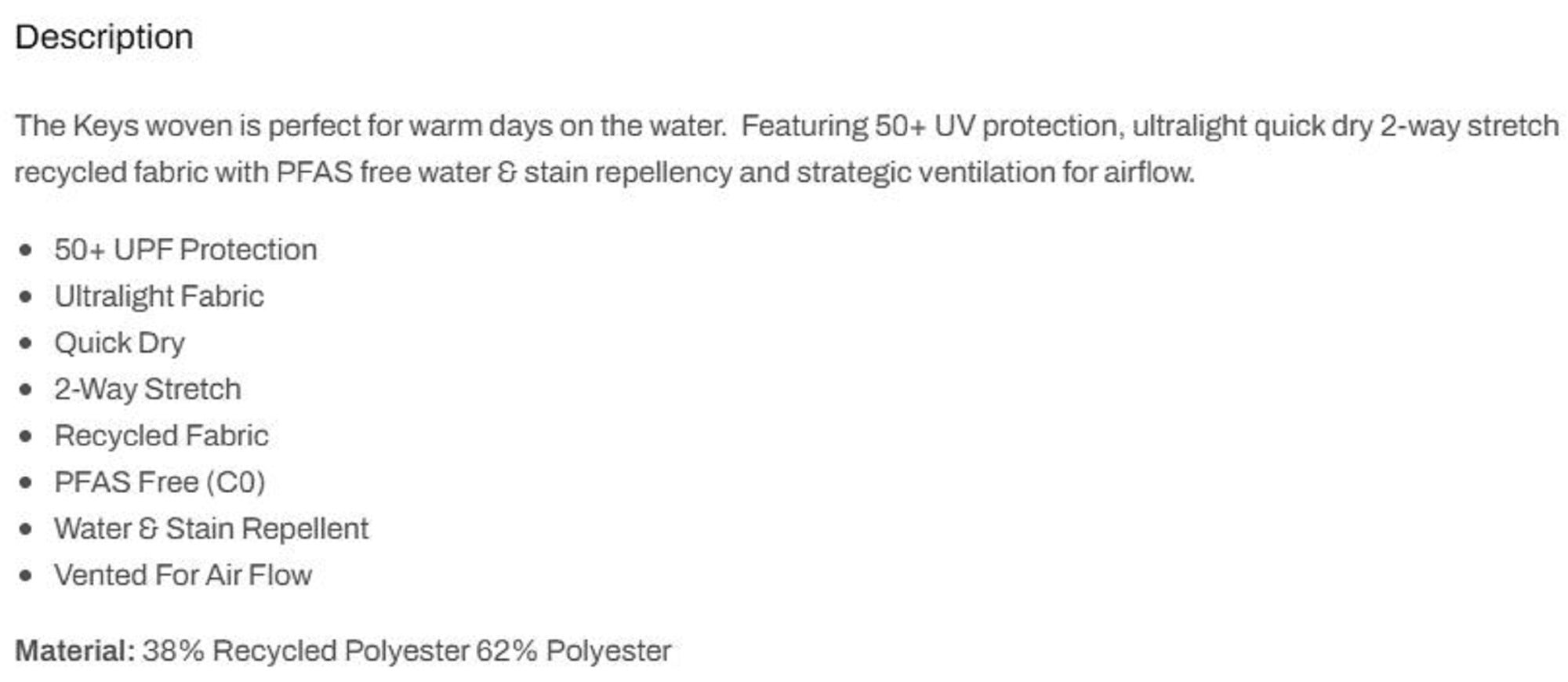 Pelagic 1017 Fishing Shirt Long Sleeve Keys LS BLK Size XXL (4670)