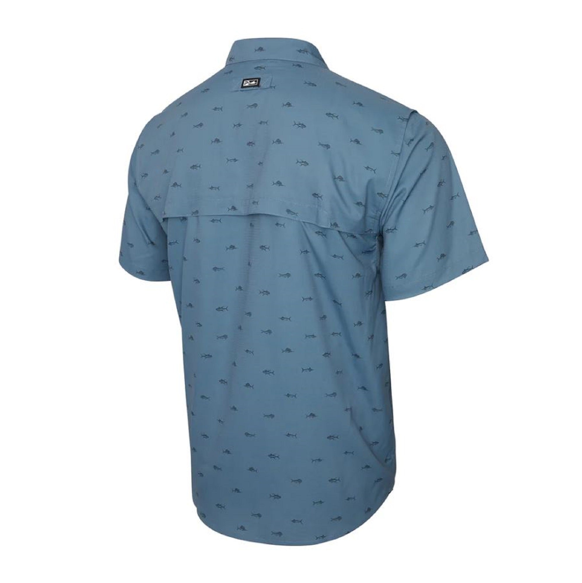 Pelagic 1016 Shirt Short Sleeve Keys SS Tiny Fish PET Size XXL (5608)