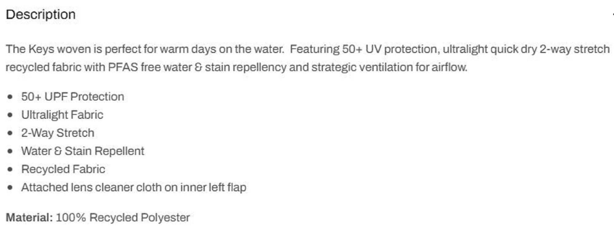 Pelagic 1016 Shirt Short Sleeve Keys SS Tiny Fish PET Size XXL (5608)