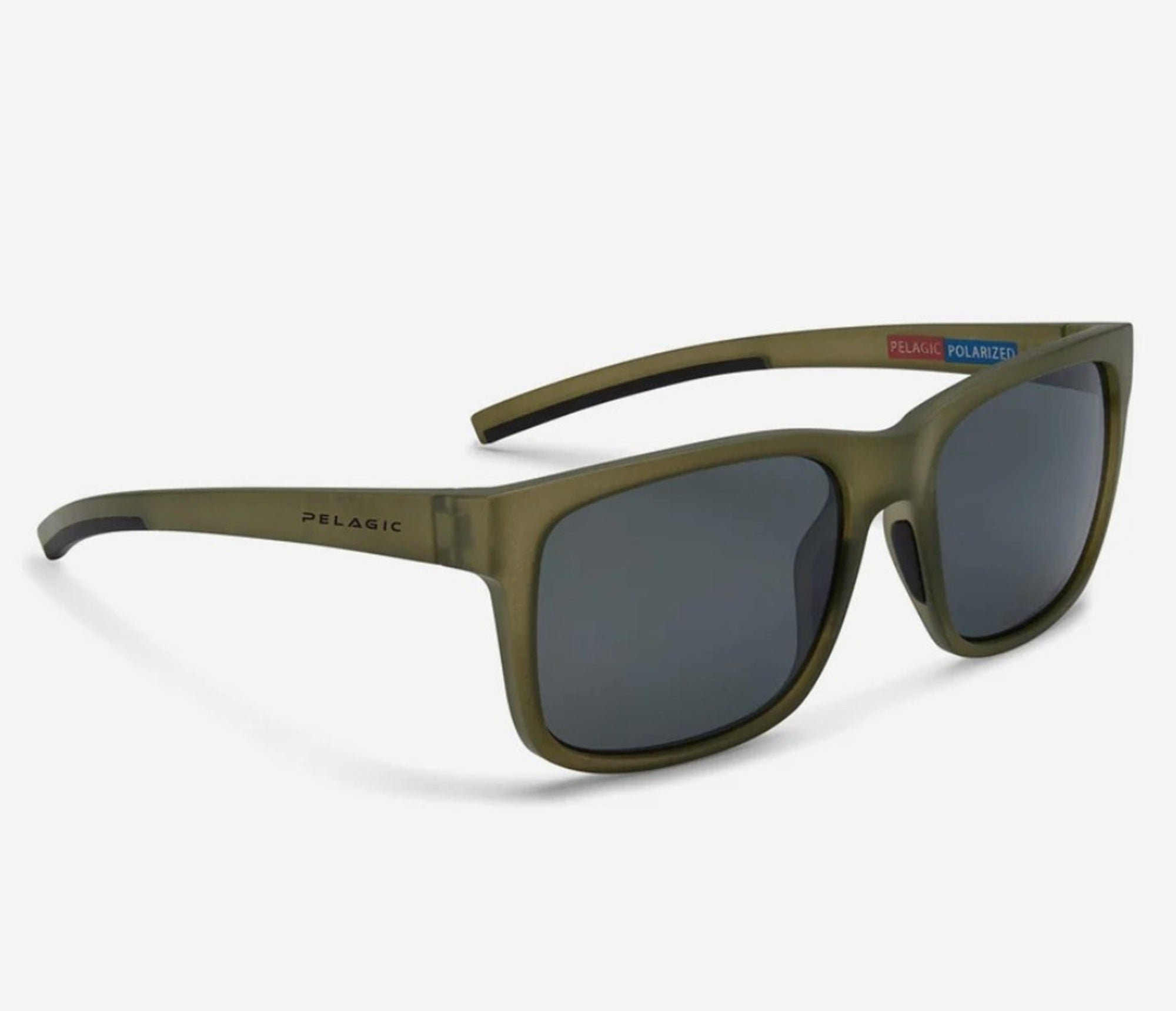 Pelagic 1501221004 Sunglasses Glass Polarized Latitude SMGY (9200)