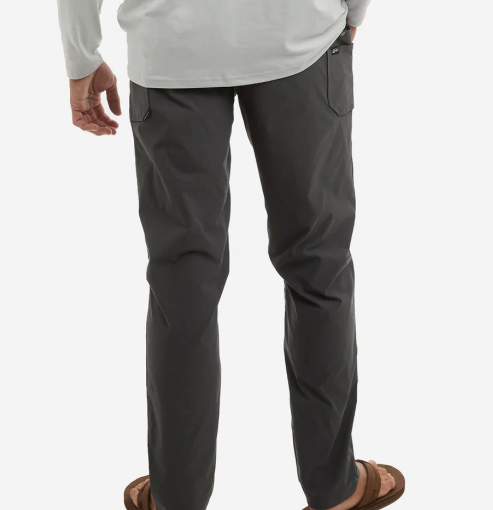 Pelagic 1044 Pants Palomar Elastic Waist Pant GRA Size S (0640)