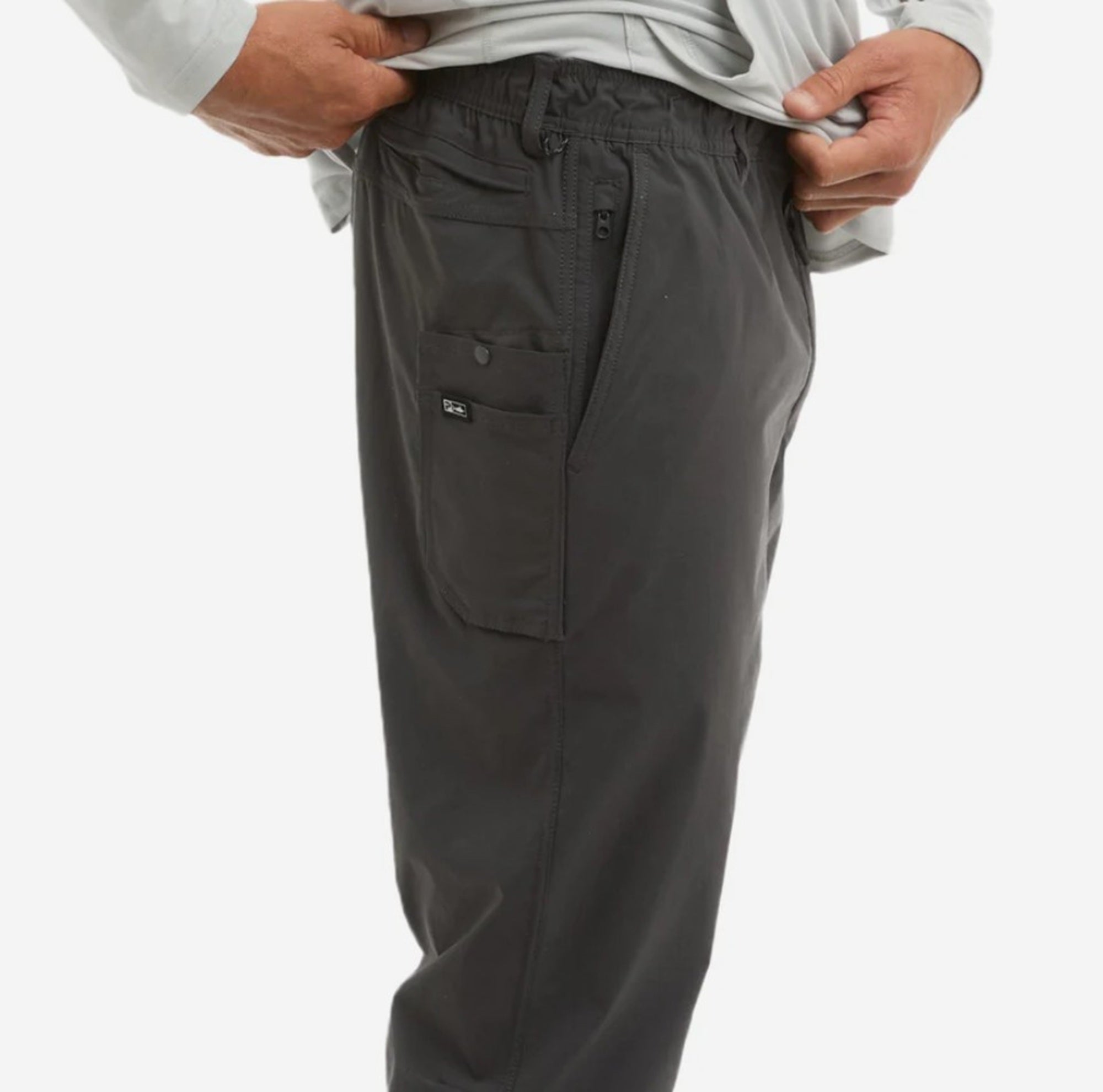 Pelagic 1044 Pants Palomar Elastic Waist Pant GRA Size S (0640)