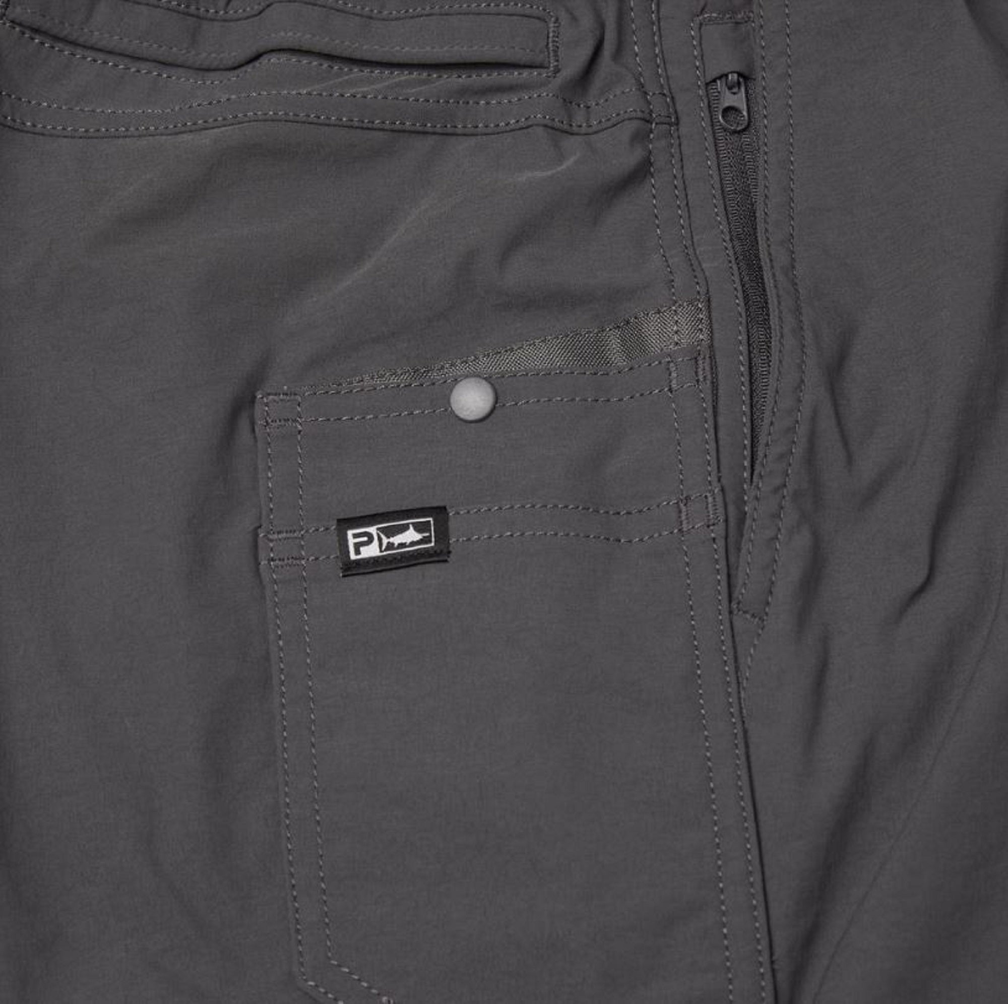 Pelagic 1044 Pants Palomar Elastic Waist Pant GRA Size L (0664)