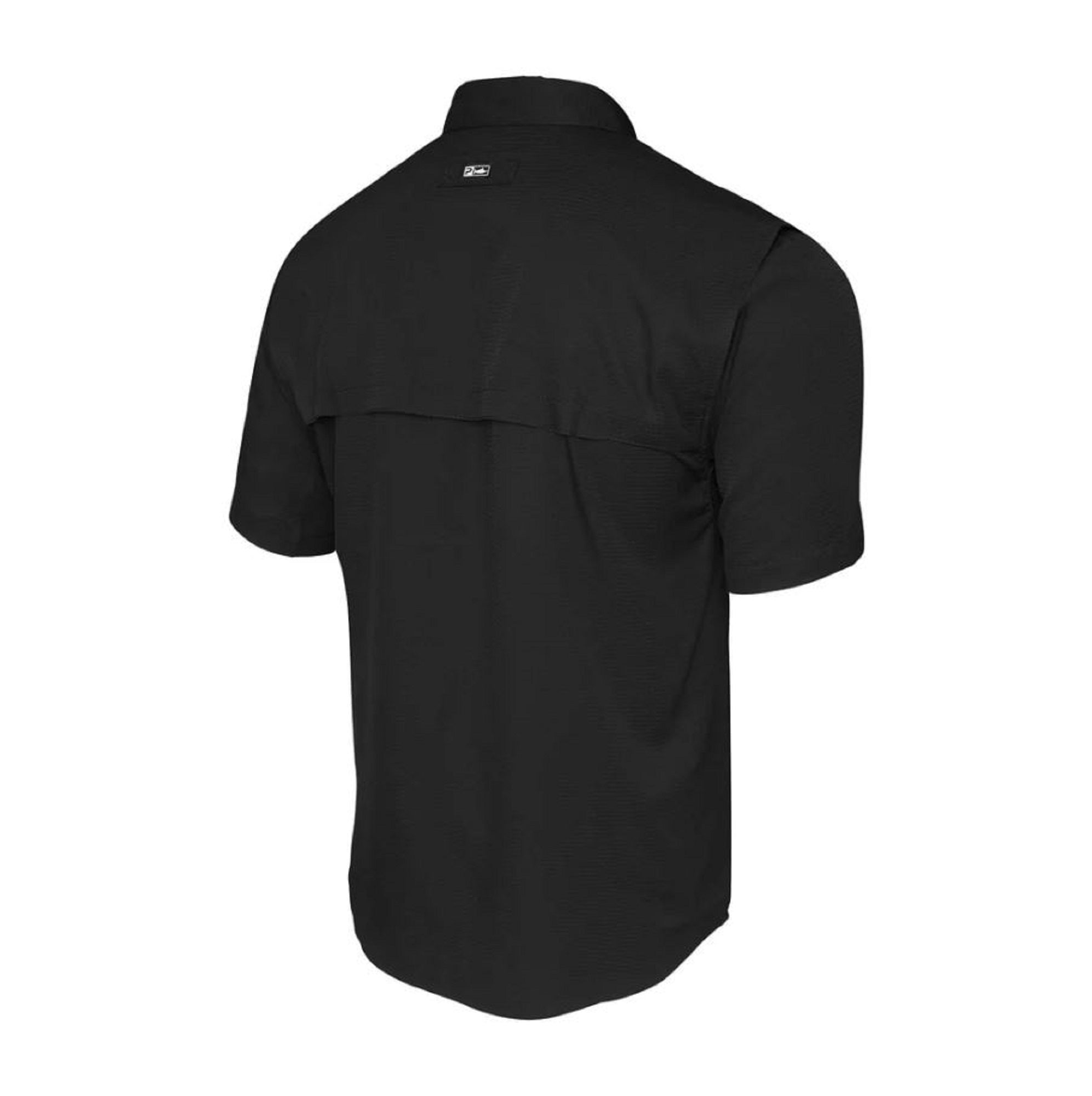 Pelagic 1016 Fishing Shirt Short Sleeve Keys SS BLK Size L (0763)