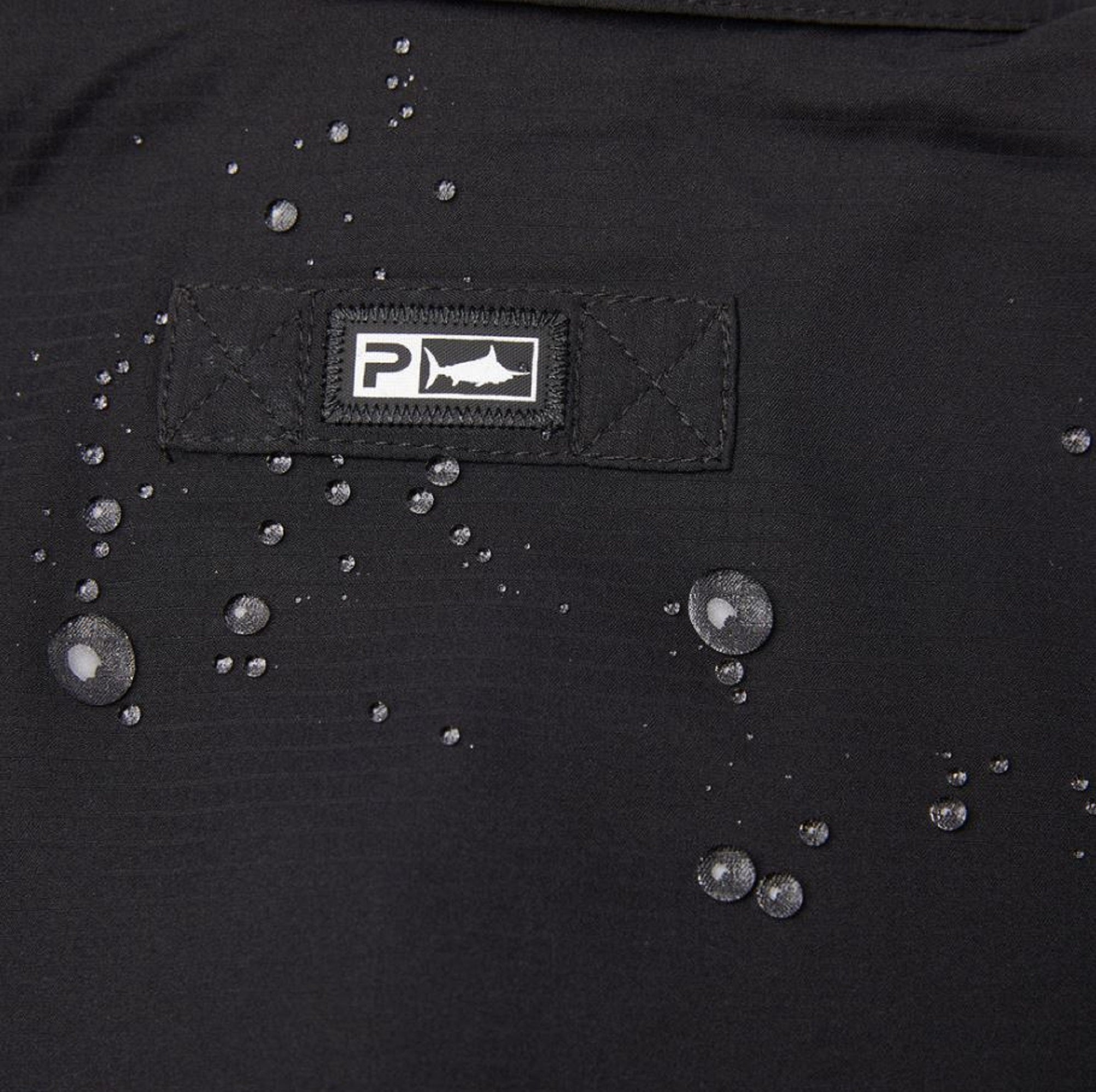 Pelagic 1016 Fishing Shirt Short Sleeve Keys SS BLK Size L (0763)