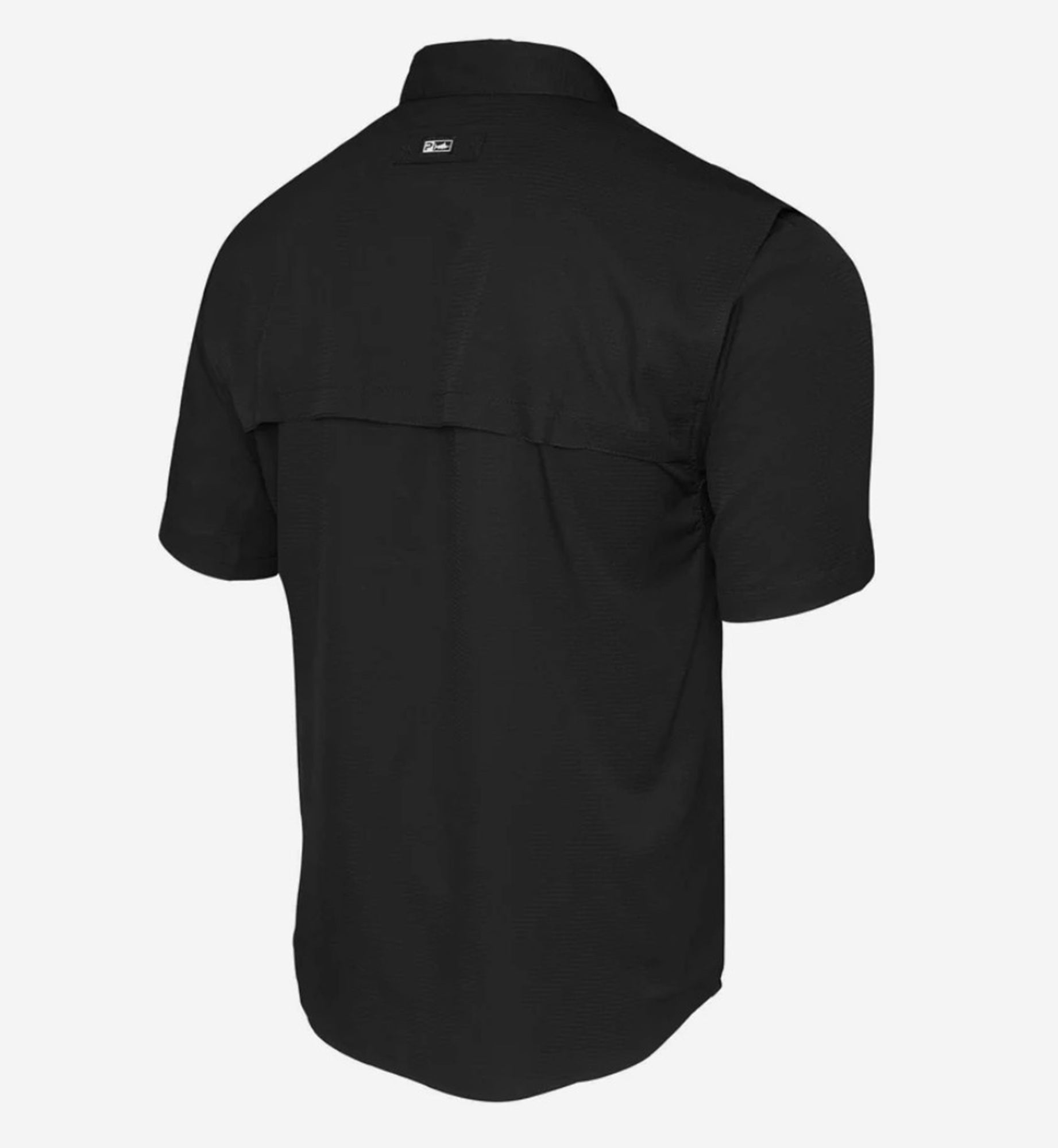 Pelagic 1016261006 Fishing Shirt Short Sleeve Keys BLK Size XXL (0787)