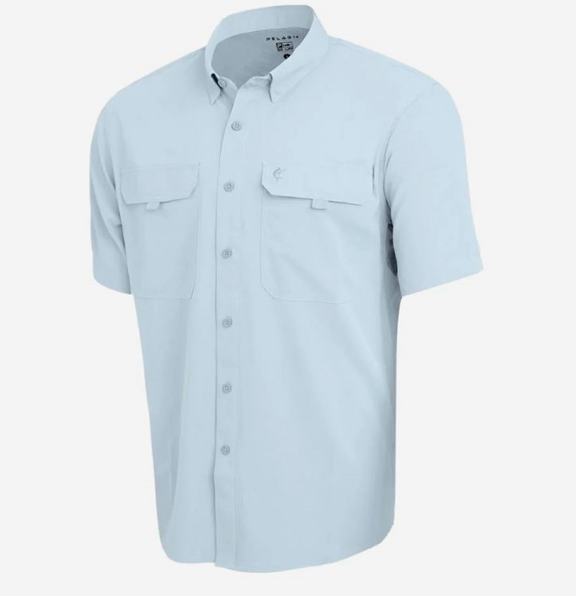 Pelagic 1016 Fishing Shirt Short Sleeve Keys SS LBL Size S (0800)