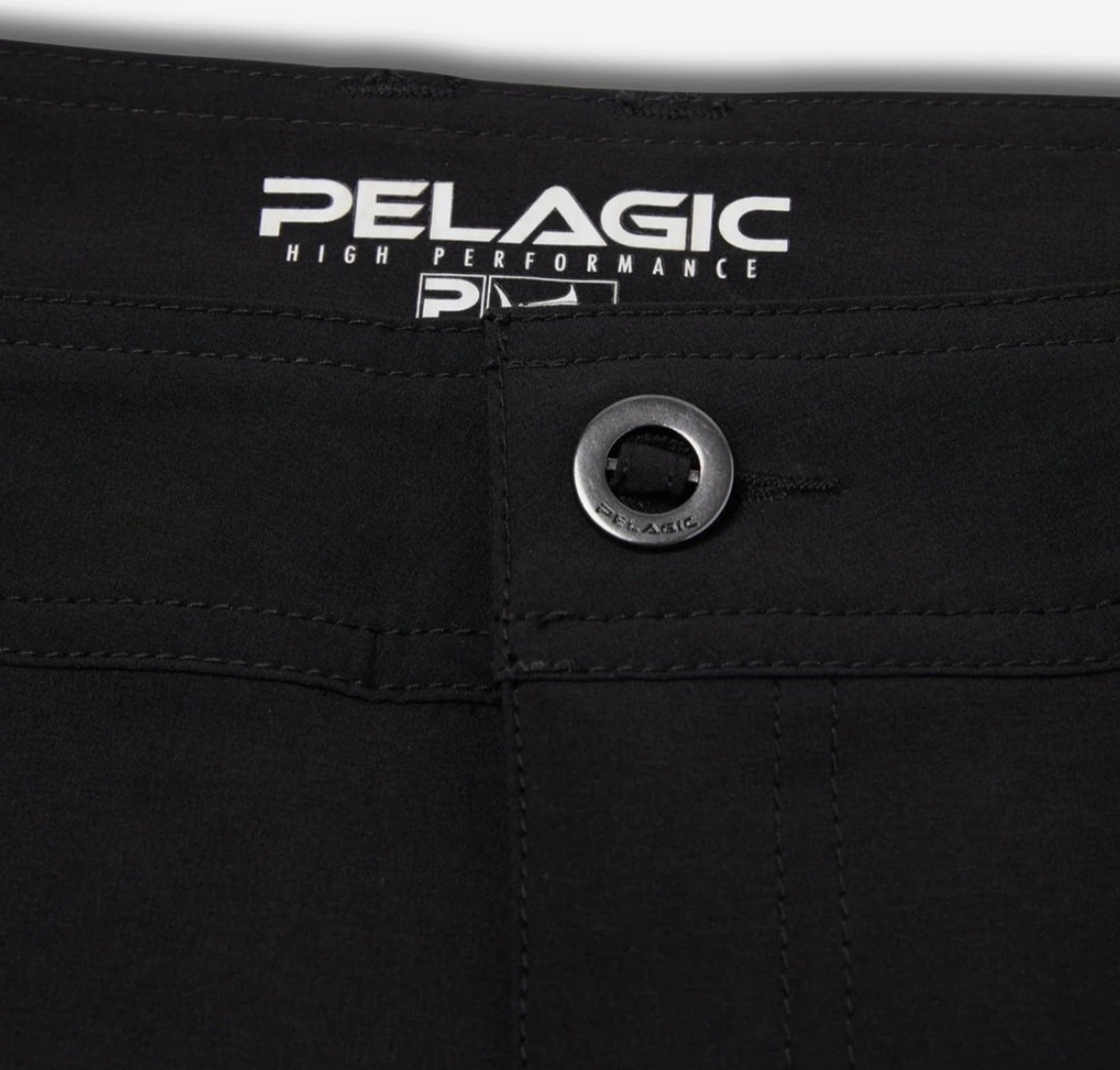 Pelagic 1002261002 Shorts Hybrid 20 Inches Mako BLK Size 34 (3238)