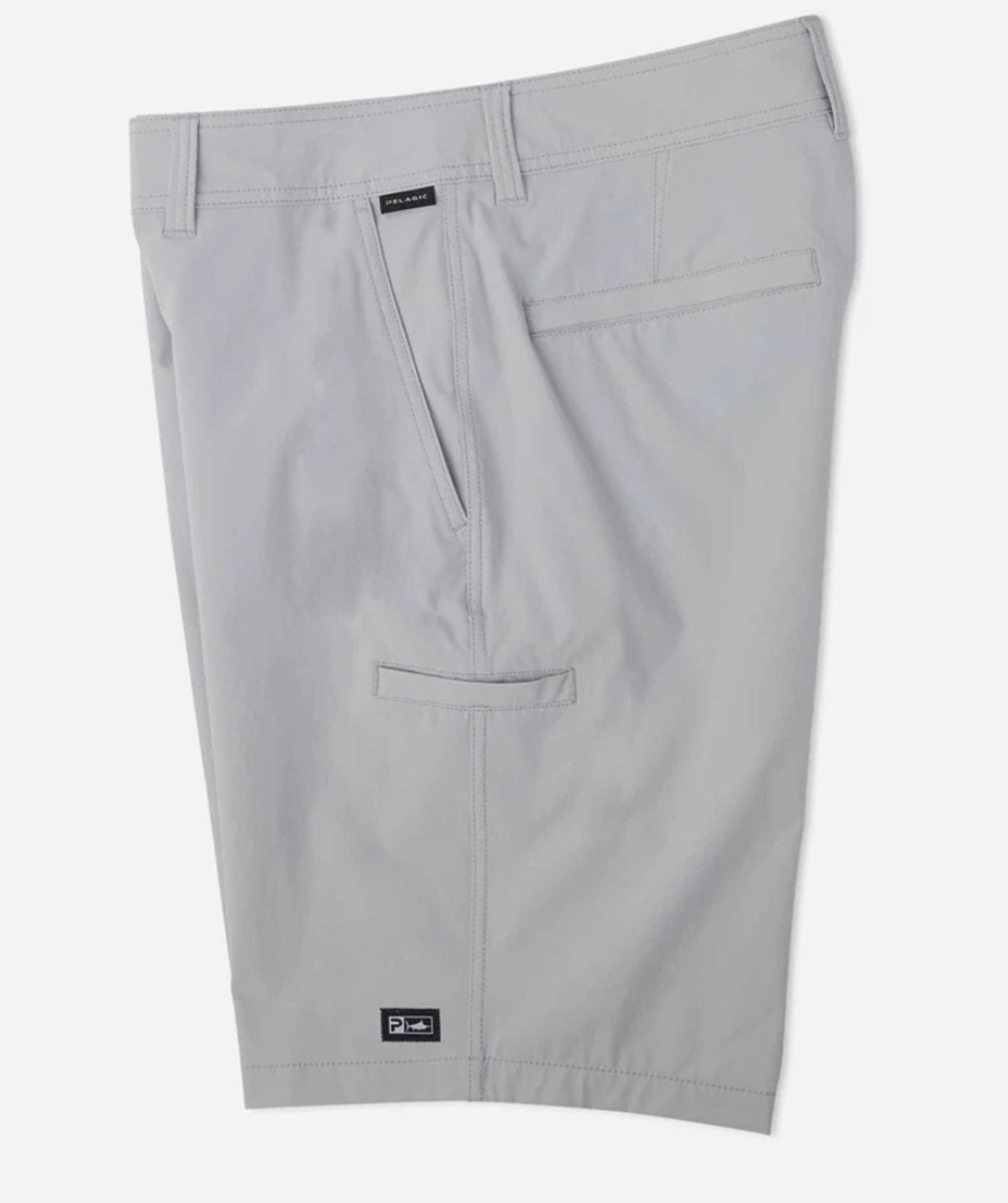 Pelagic 1002261002 Shorts Hybrid 20 Inches Mako LGY Size 36 (5249)